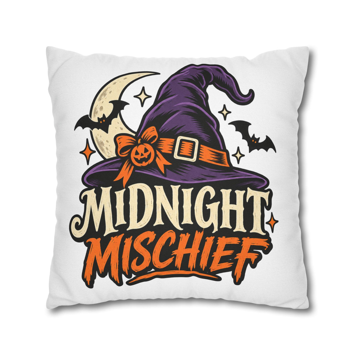 Midnight Mischief Halloween Pillowcase