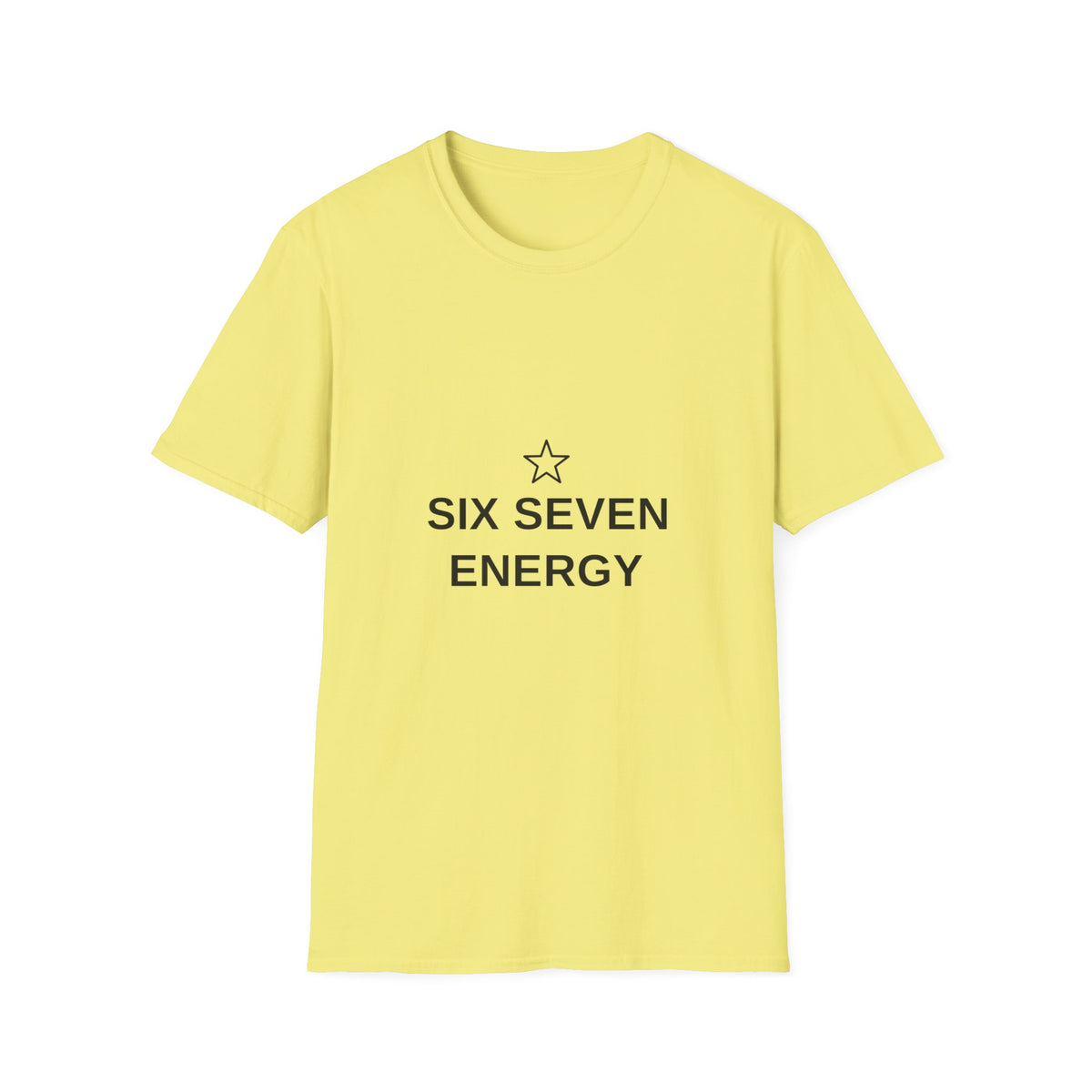 Six Seven Energy T-Shirt — Minimal Star Graphic Tee - Trending Now - August 2026