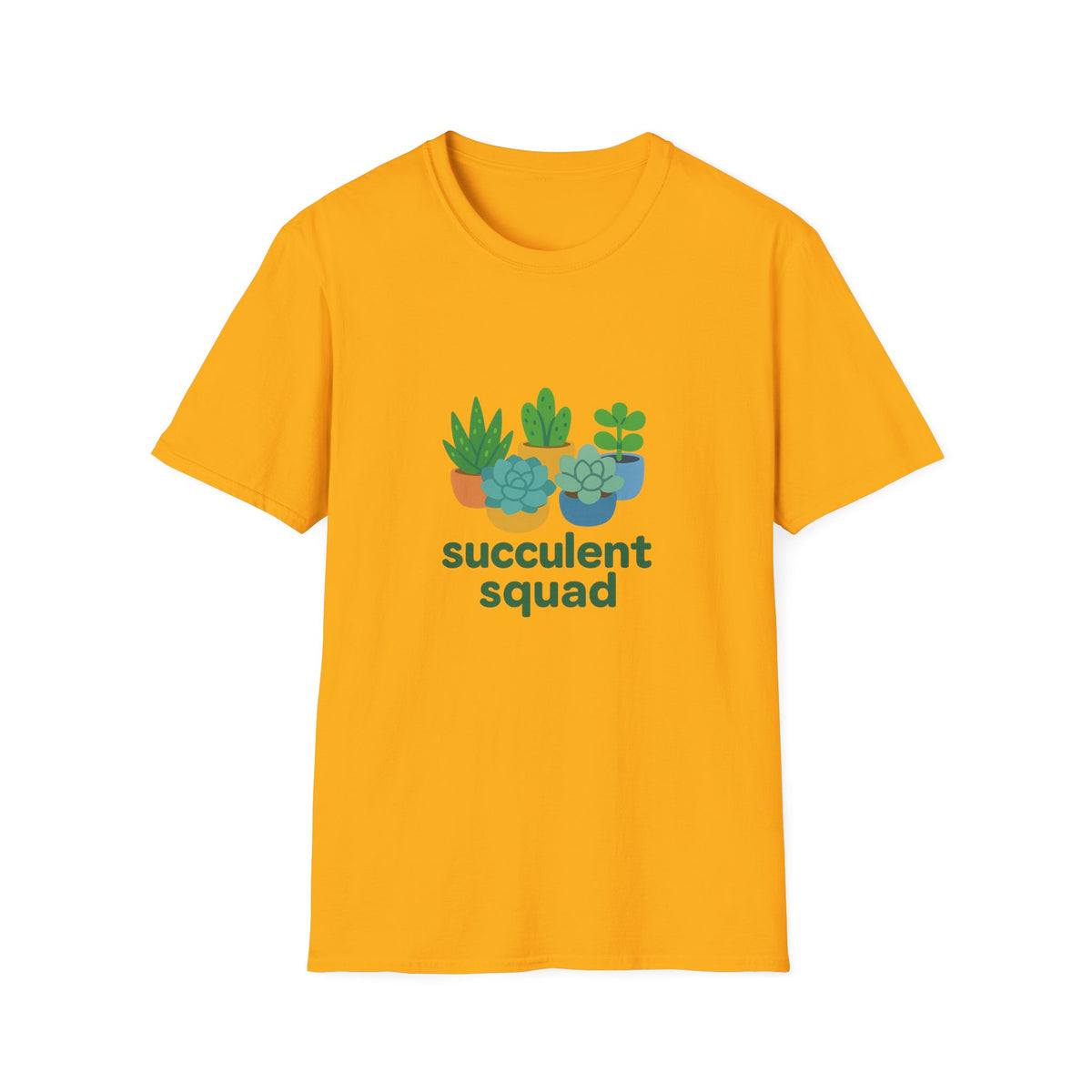 Succulent Squad T-Shirt — Cute Plant Graphic Tee for Garden Lovers - Trending Now - August 2026