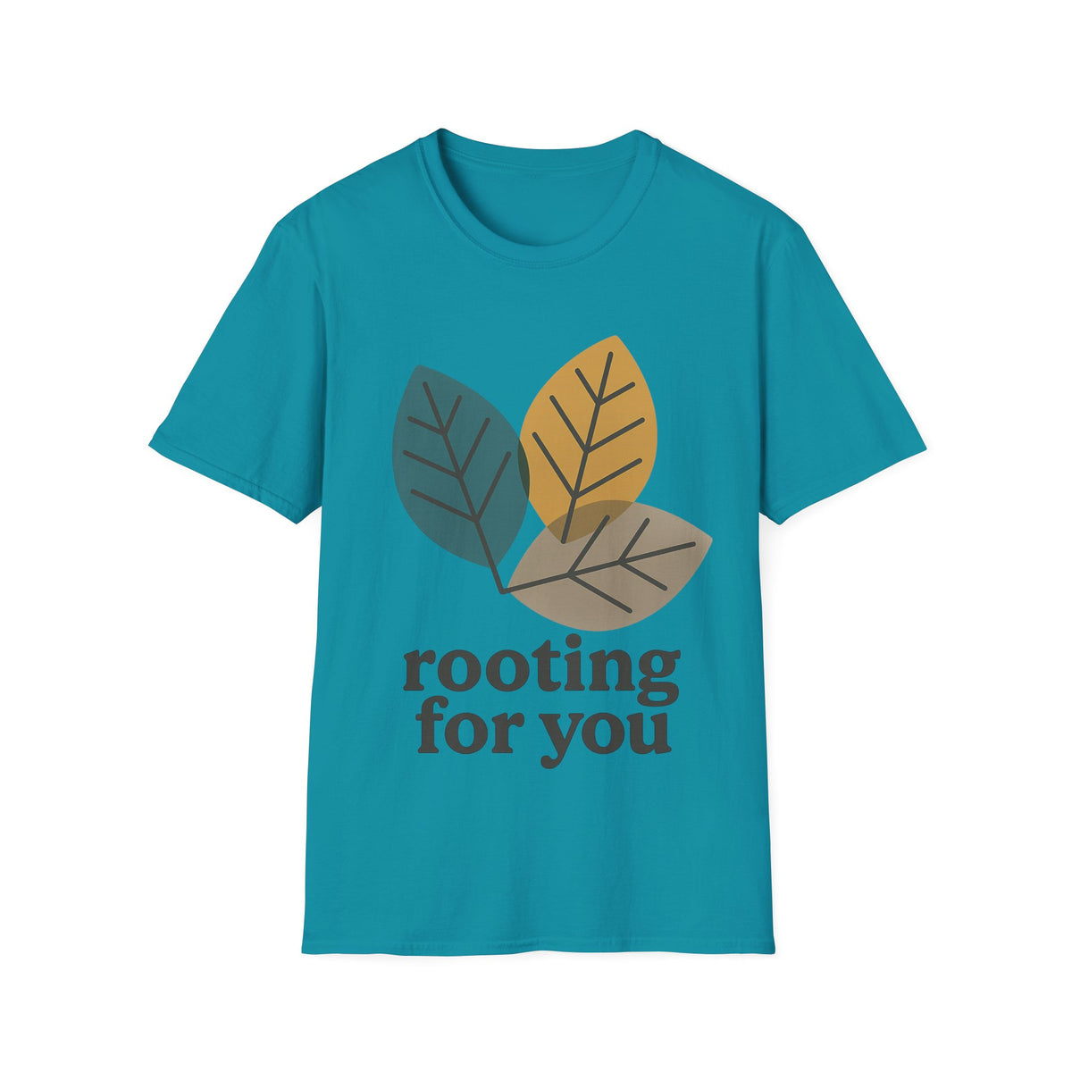 Leaf Trio T-Shirt — 'Rooting for You' Botanical Graphic Tee - Trending Now - September 2026