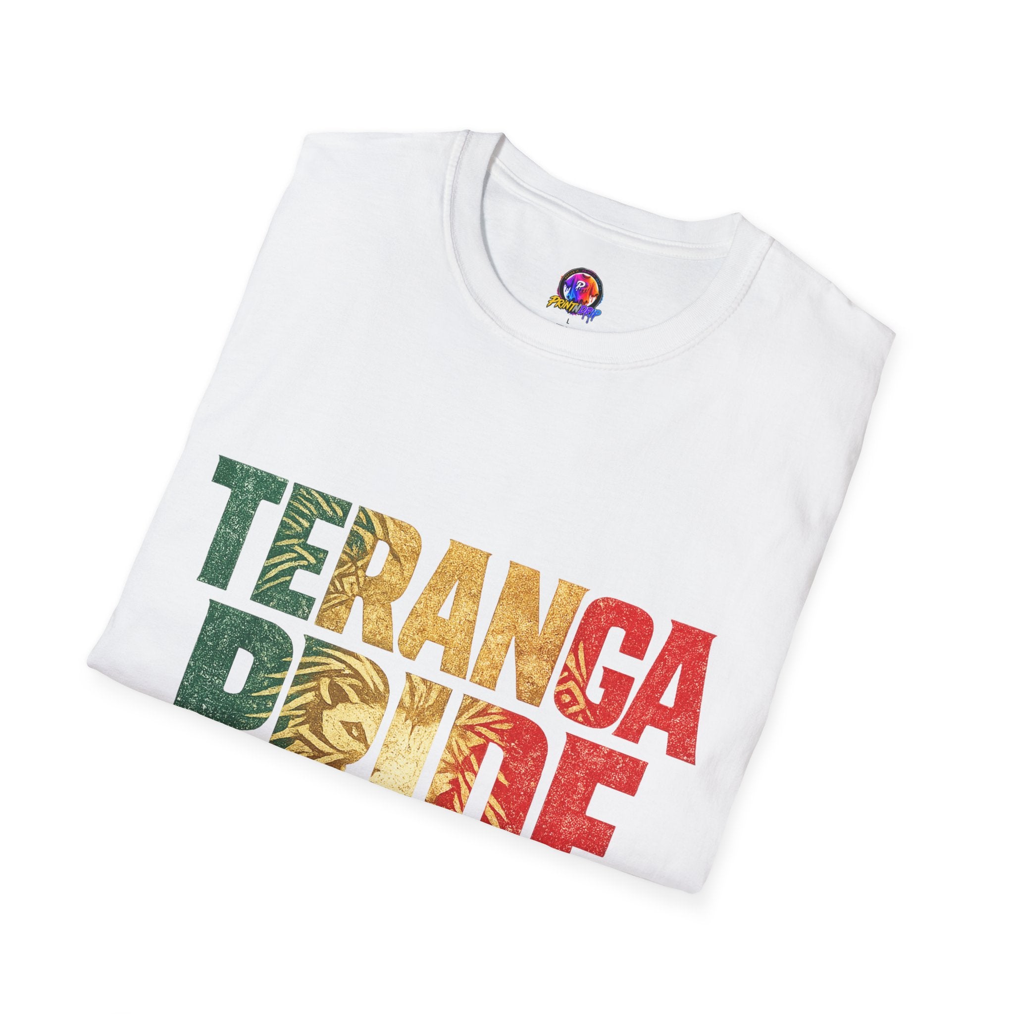 Senegal Teranga Pride T-Shirt — Senegal Flag Colors & Lion Graphic