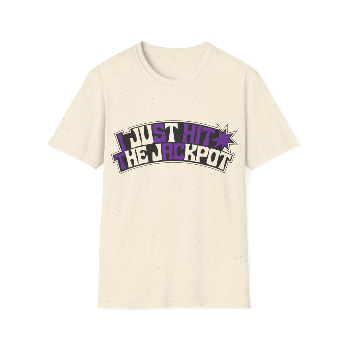 Just Hit the Jackpot T-Shirt — Retro Casino Graphic Tee - Trending Now - August 2026