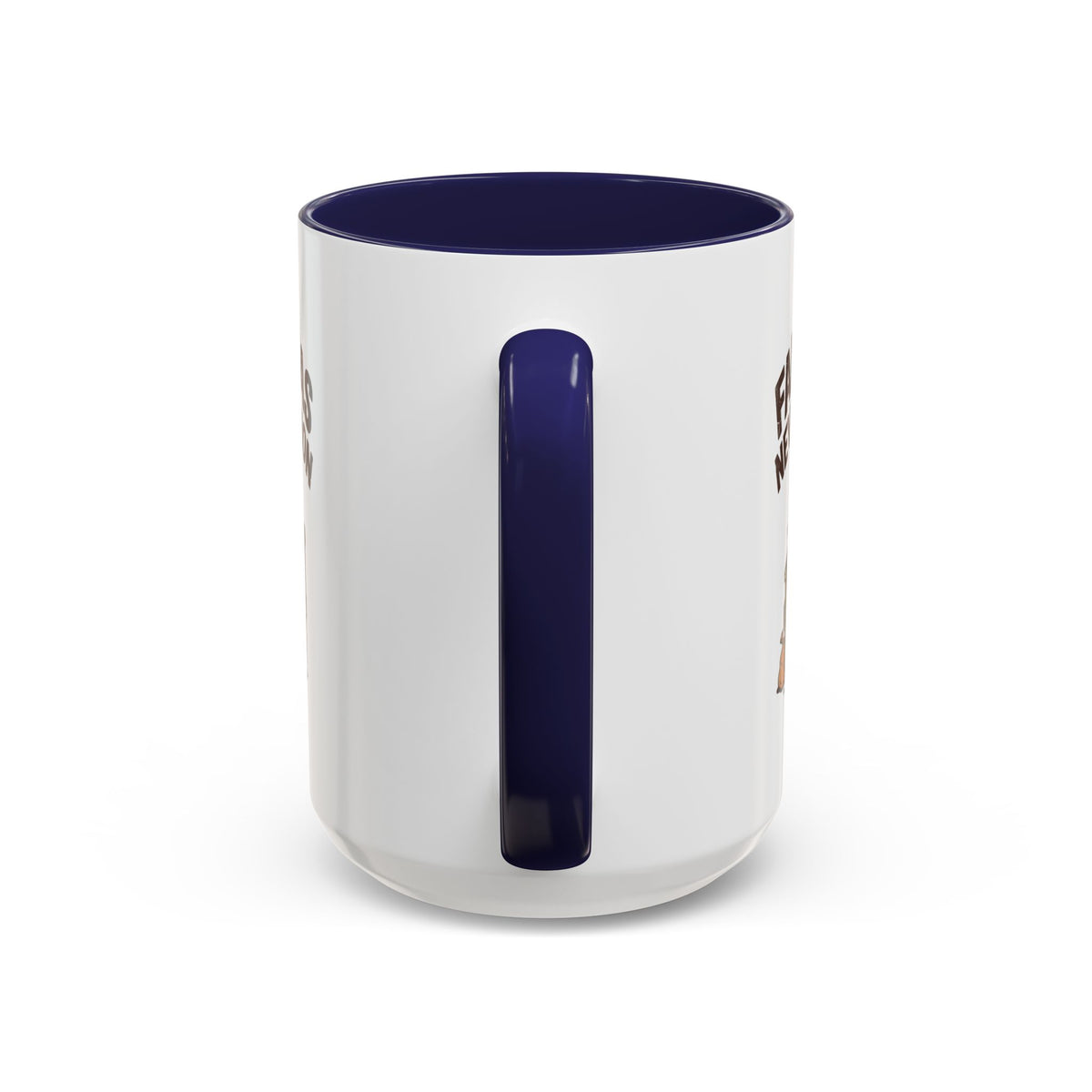 Funny And Witty "Famine Was Never An Option" Accent Coffee Mug (11, 15oz)