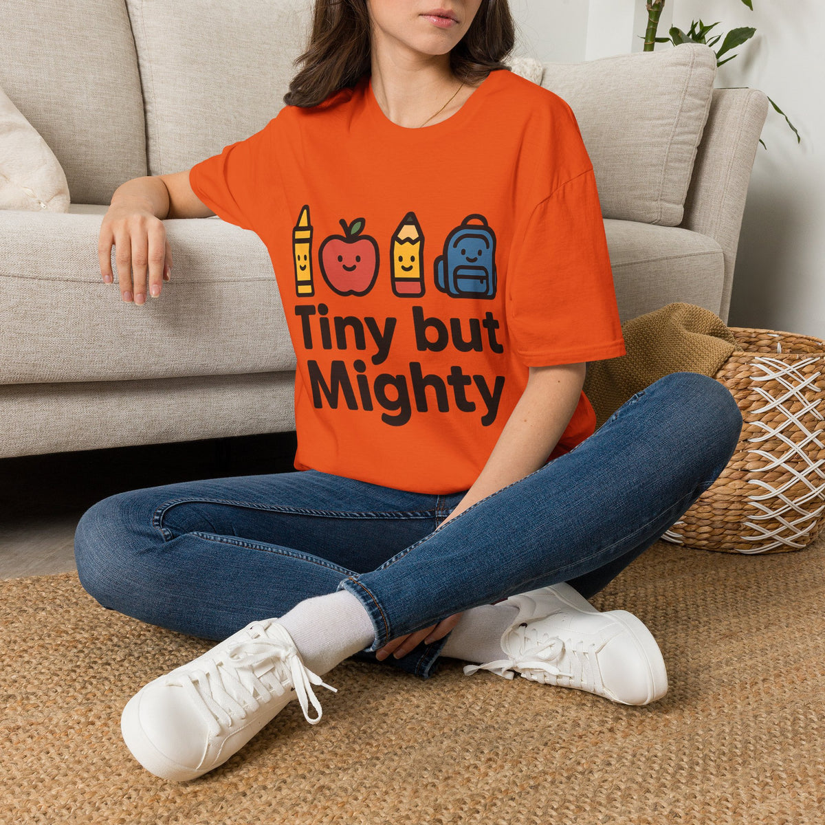 Cute School Supplies Graphic T‑Shirt — Pencil Apple Crayon Backpack Design - Trending Now - August 2026