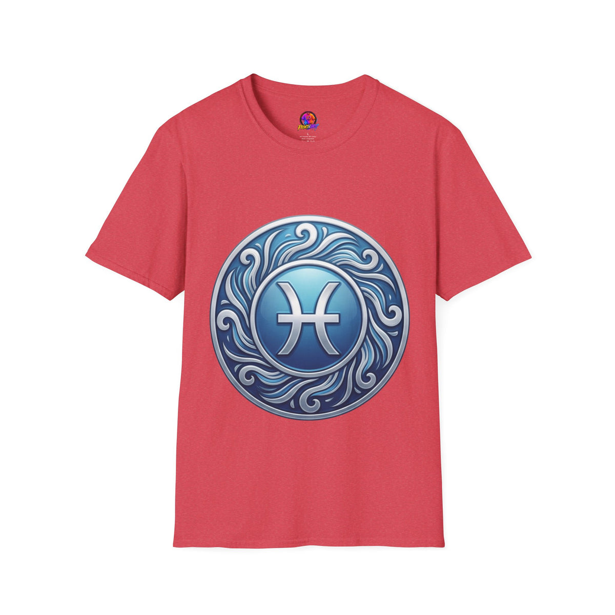 Pisces Zodiac T-Shirt – Blue Water Sign Astrology Tee