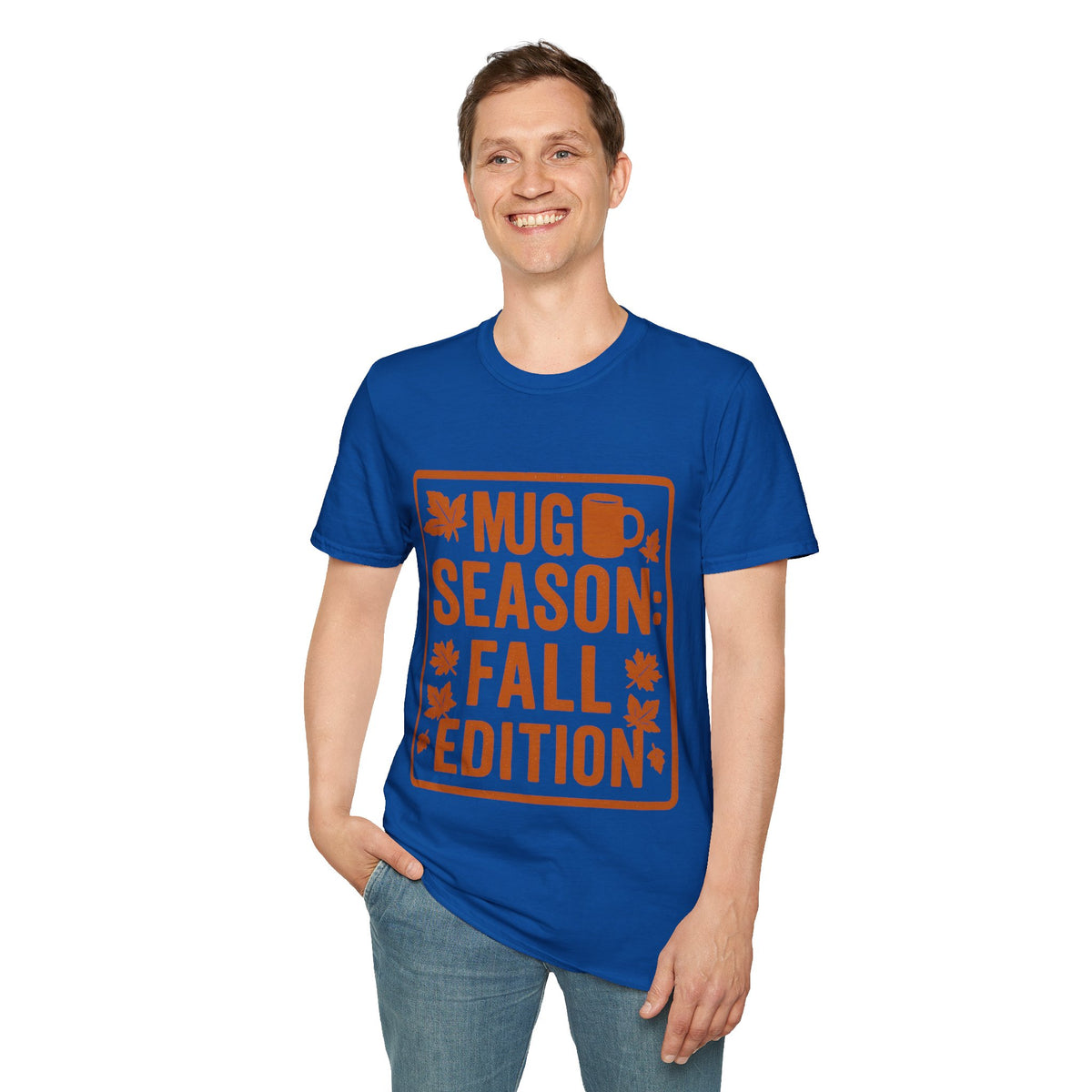 "Mug Season Fall Edition" Retro Aesthetic Graphic Tee - Cozy Autumn Vibe White T-Shirt - Trending Now - September 2026