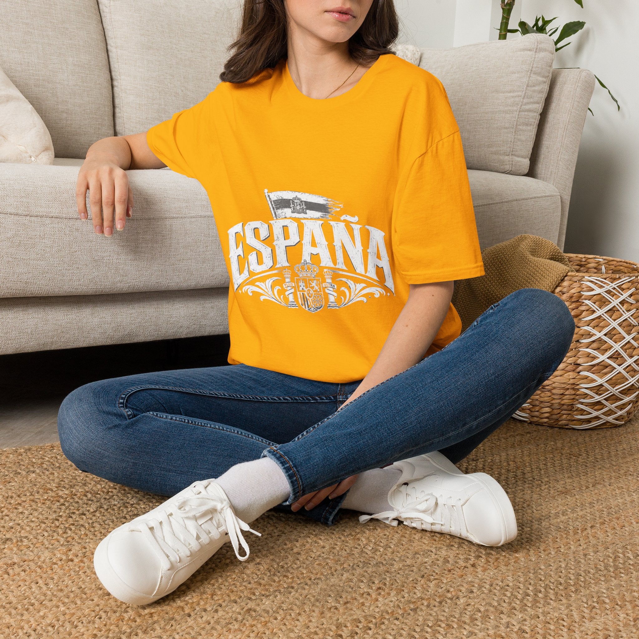 Spain Vintage T-Shirt — Retro Spanish Flag Tee