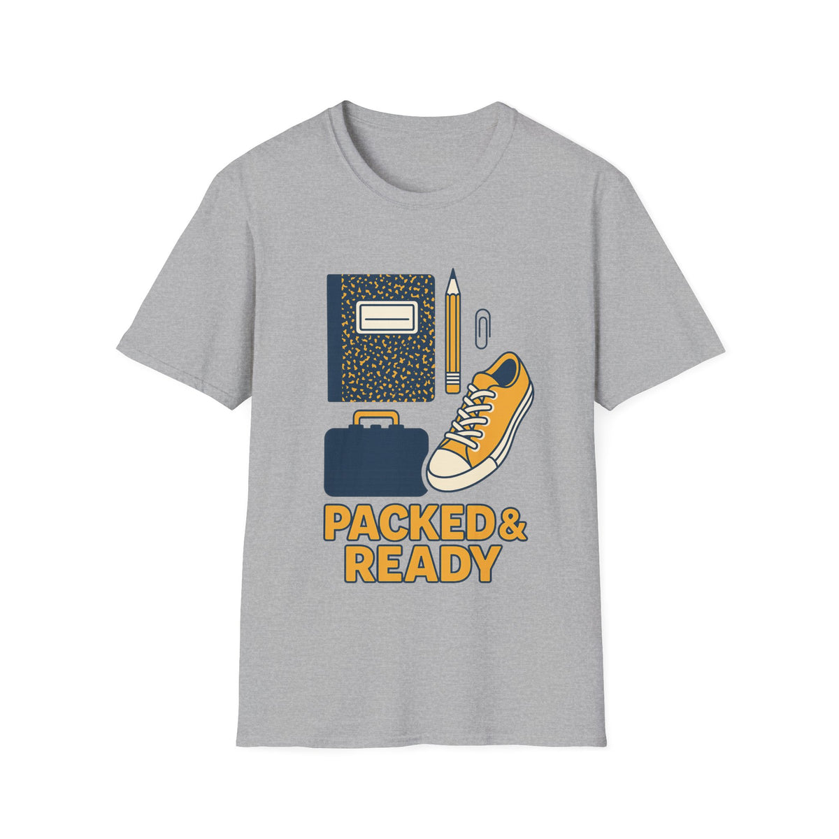 Packed & Ready Travel T-Shirt — Packing List Graphic Tee for Travelers & Students  - Trending Now - August 2026