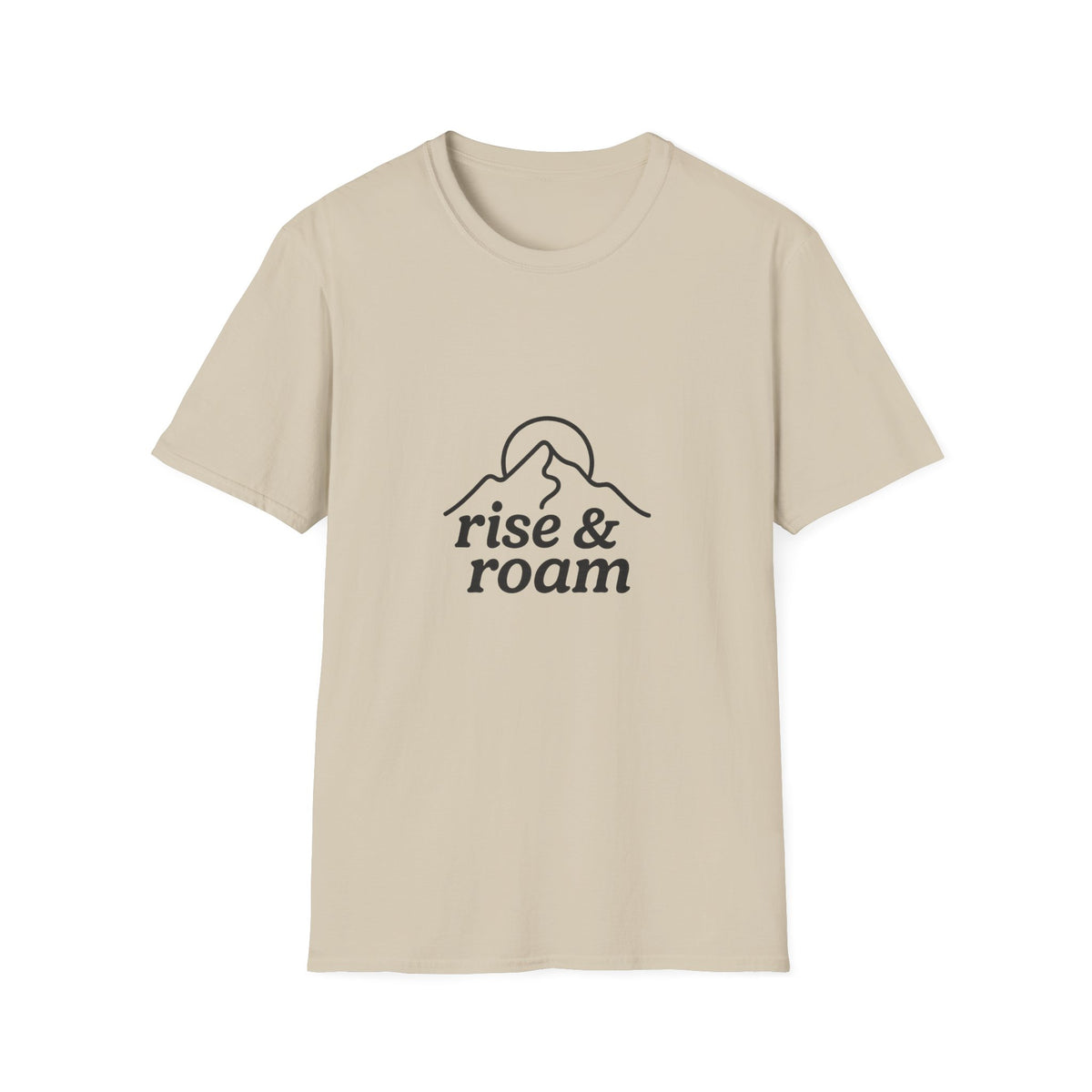 Vintage Mountain Logo T-Shirt — "Peace & Power" Graphic Tee - Trending Now - August 2026