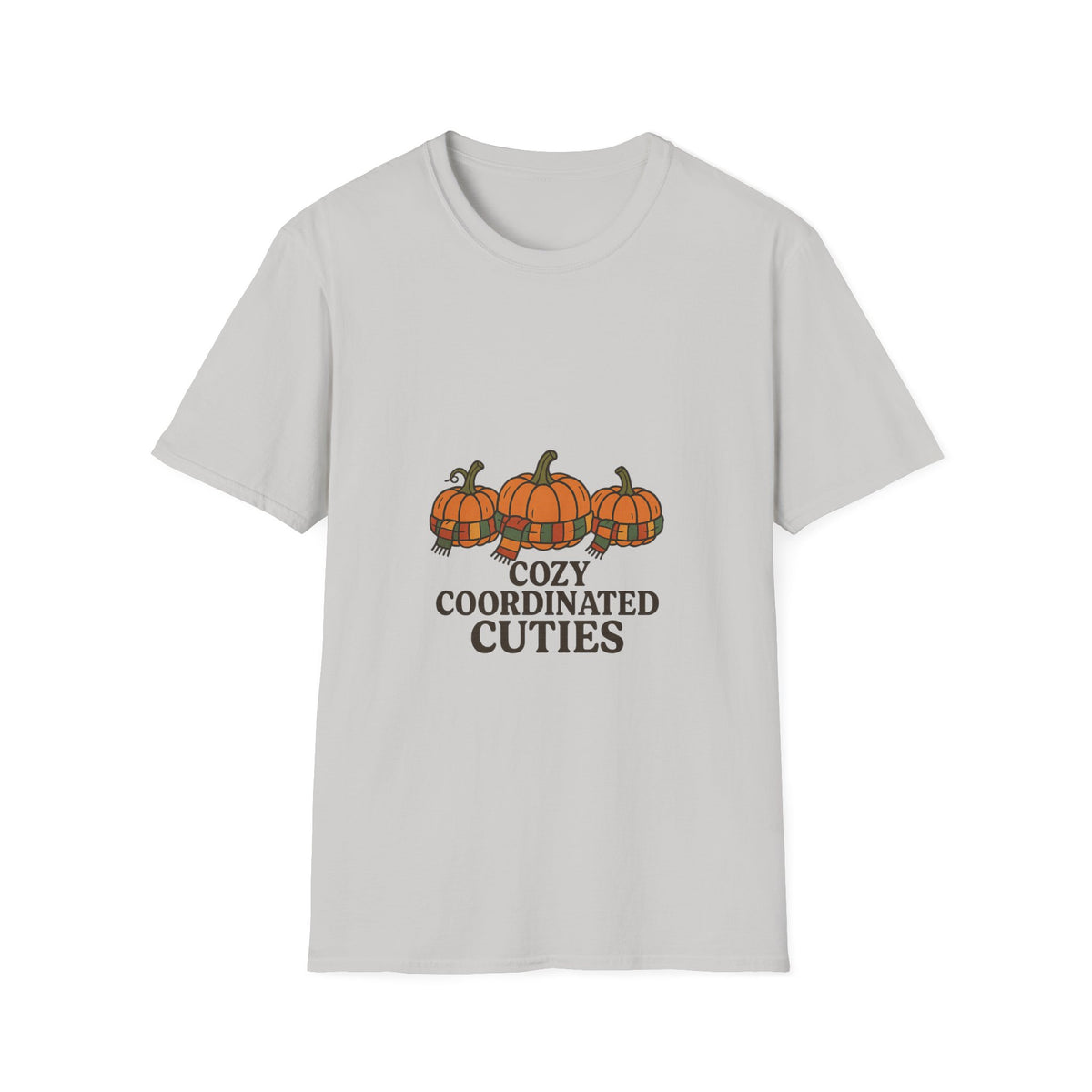 Cozy Coordinated Cuties Pumpkin Fall T-Shirt - Trending Now - October 2026