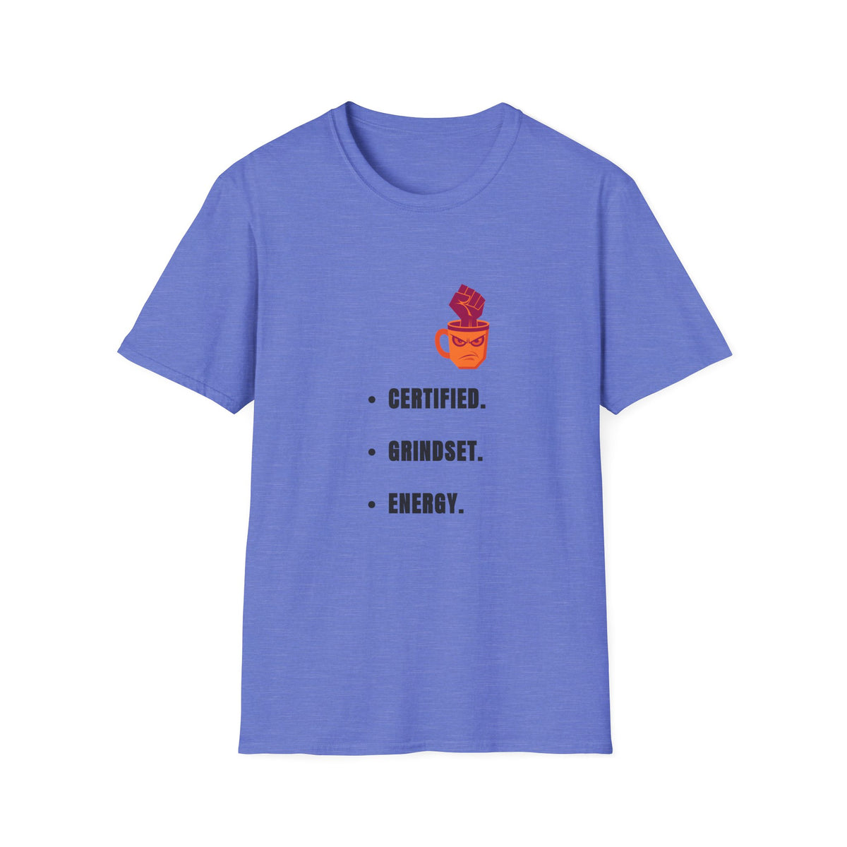 Certified Mindset Tee — "Certified. Mindset. Energy." Motivational Graphic T-Shirt - Trending Now - September 2026