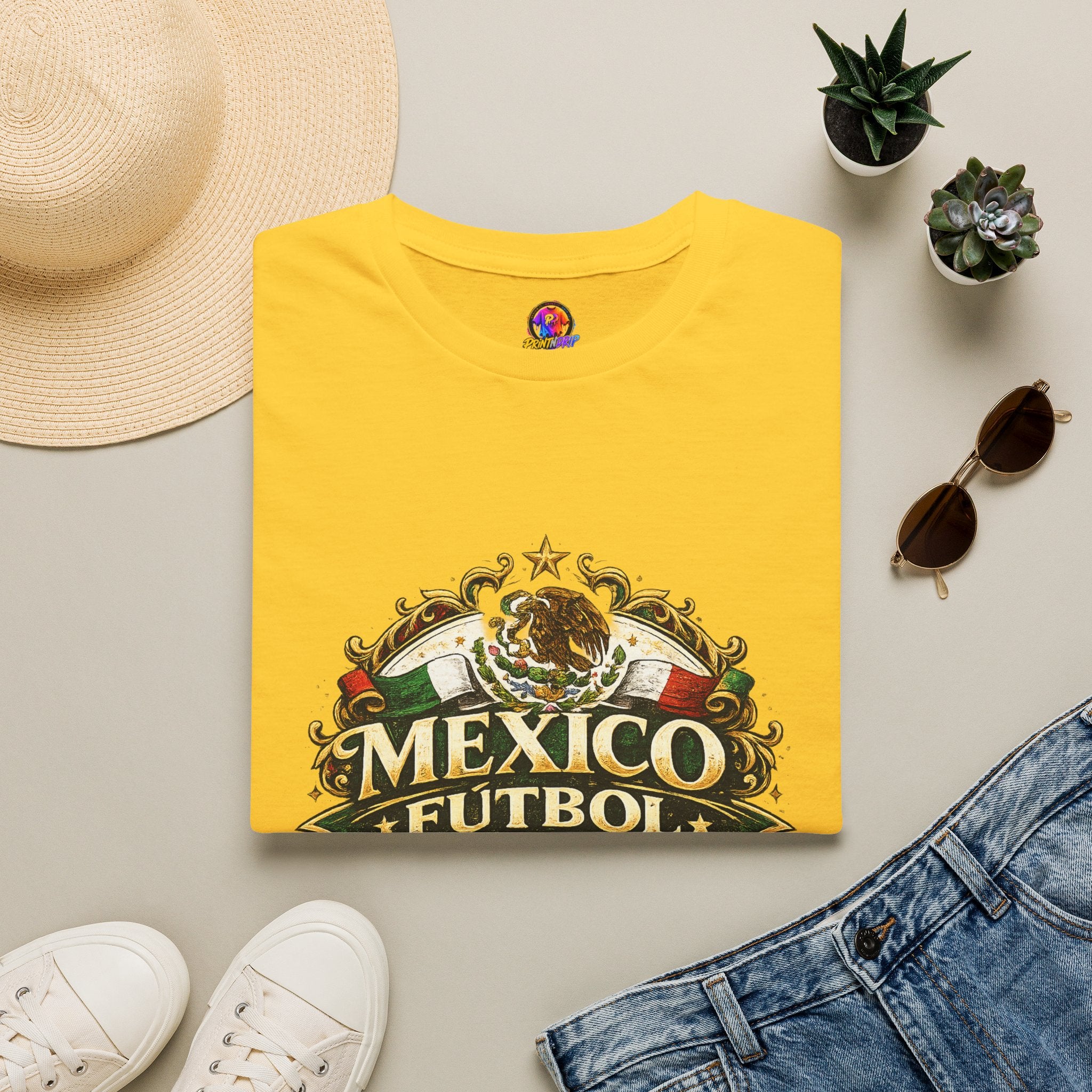 Mexico Fútbol Orgullo T-Shirt — Mexican Soccer Pride Graphic Tee