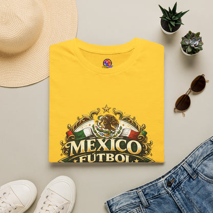 Mexico Fútbol Orgullo T-Shirt — Mexican Soccer Pride Graphic Tee