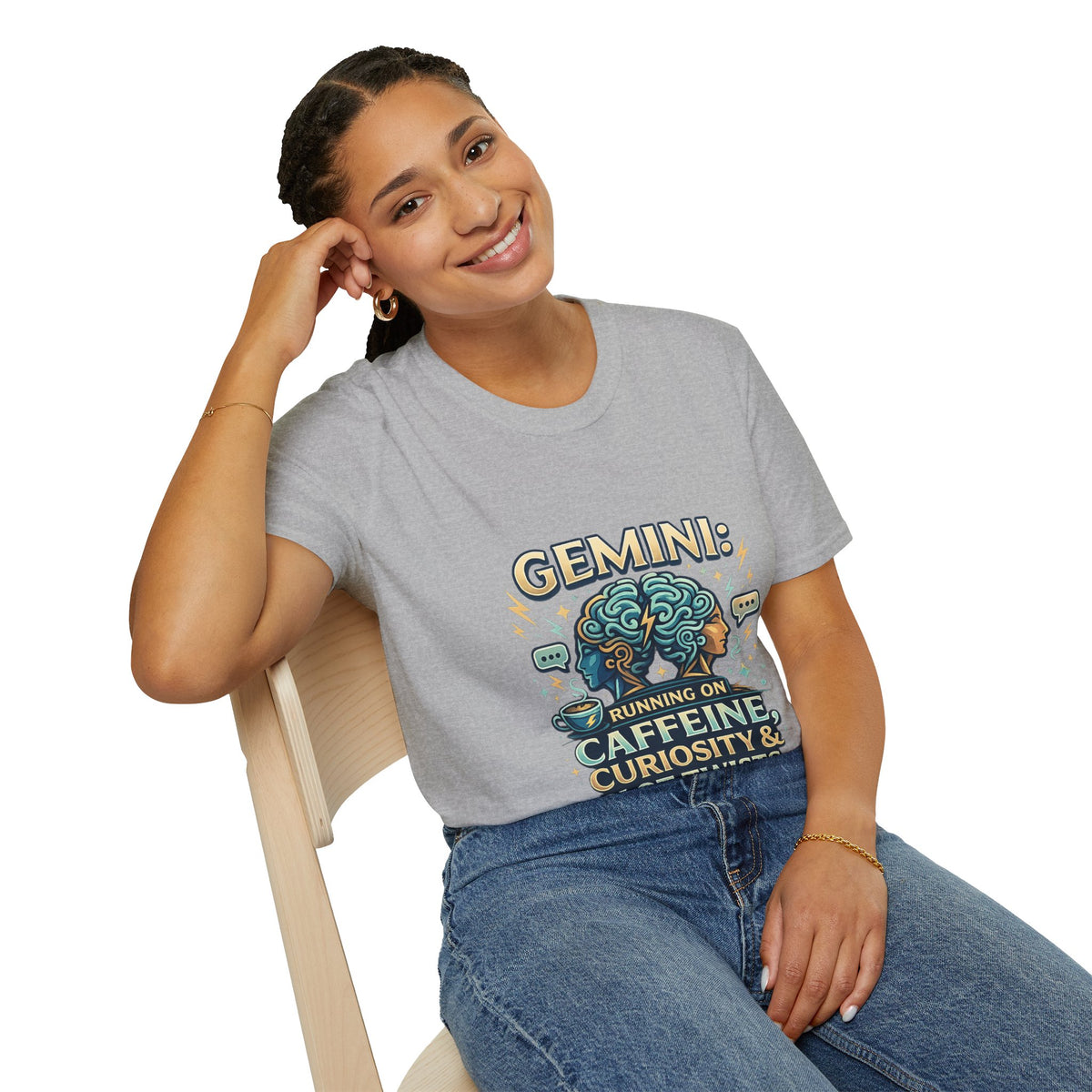 Zodiac  Gemini Unisex Softstyle T-Shirt