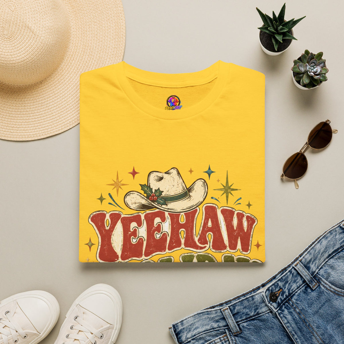 Yeehaw Holiday Mood T-Shirt