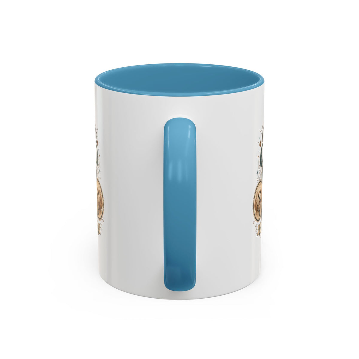 Milo Bailey Dog Dad Mom Dog Mom Coffee Mug — “My Favorite Child” Doodle Dog Portrait Accent Mug