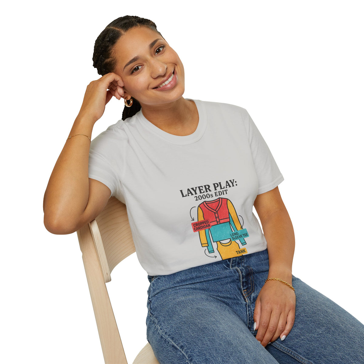 Layer Play: 2000s Edit T-Shirt - Trending Now - October 2026