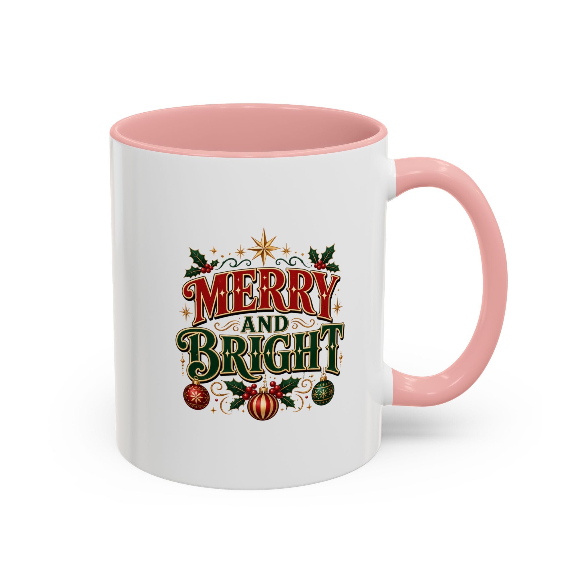 Accent Coffee Mug Merry Bright