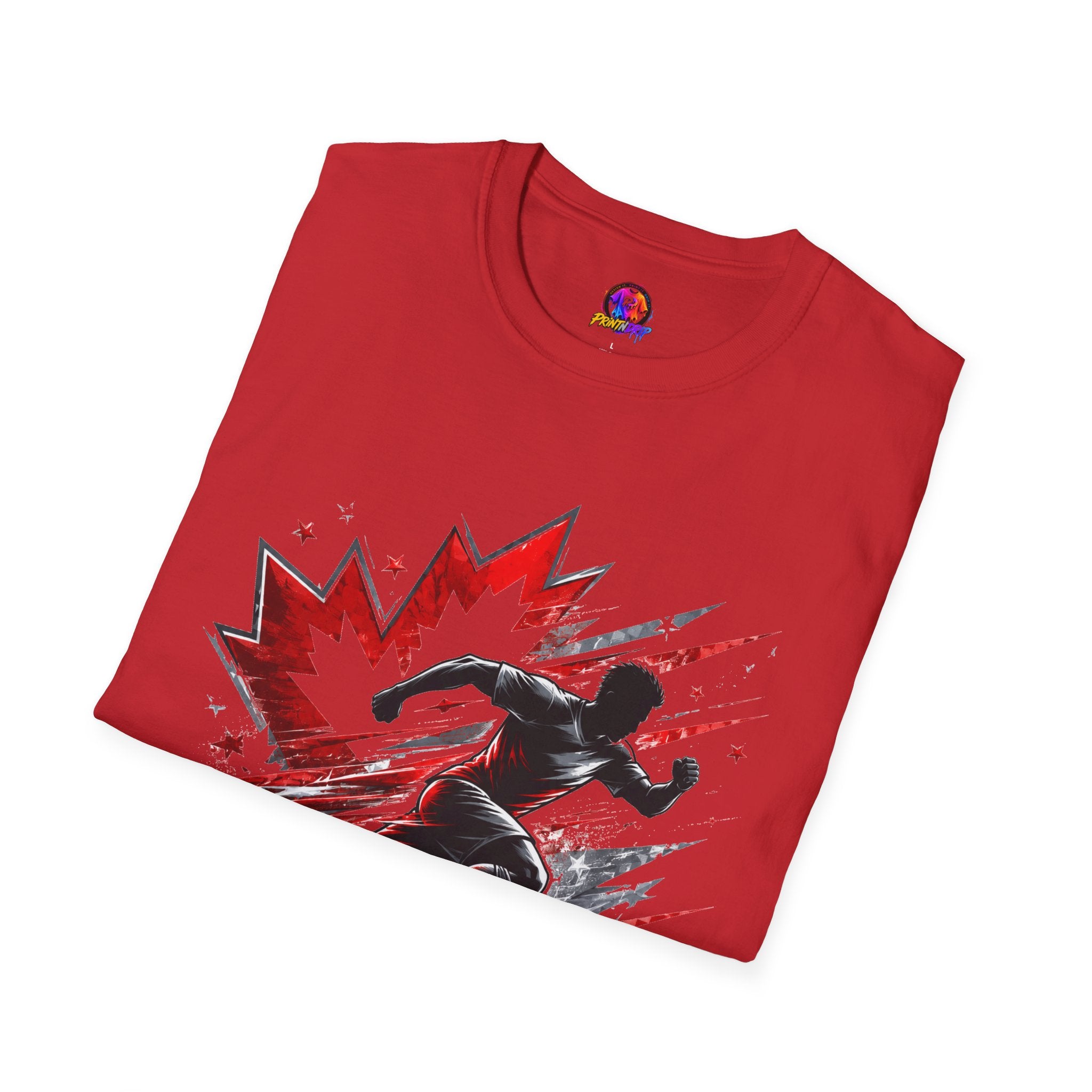 Canada Northern Force Running T‑Shirt — Canada Maple Runner Athletic Tee