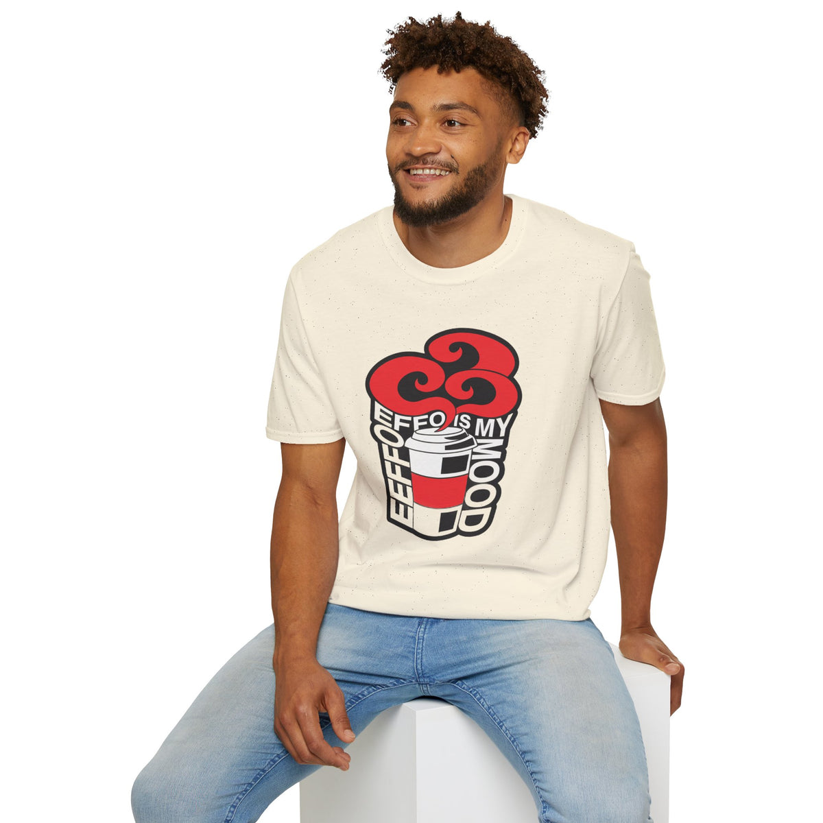 T‑Shirt — “Coffee Is My Co-Pilot” Retro Heart Coffee Cup Graphic Tee - Trending Now - August 2026