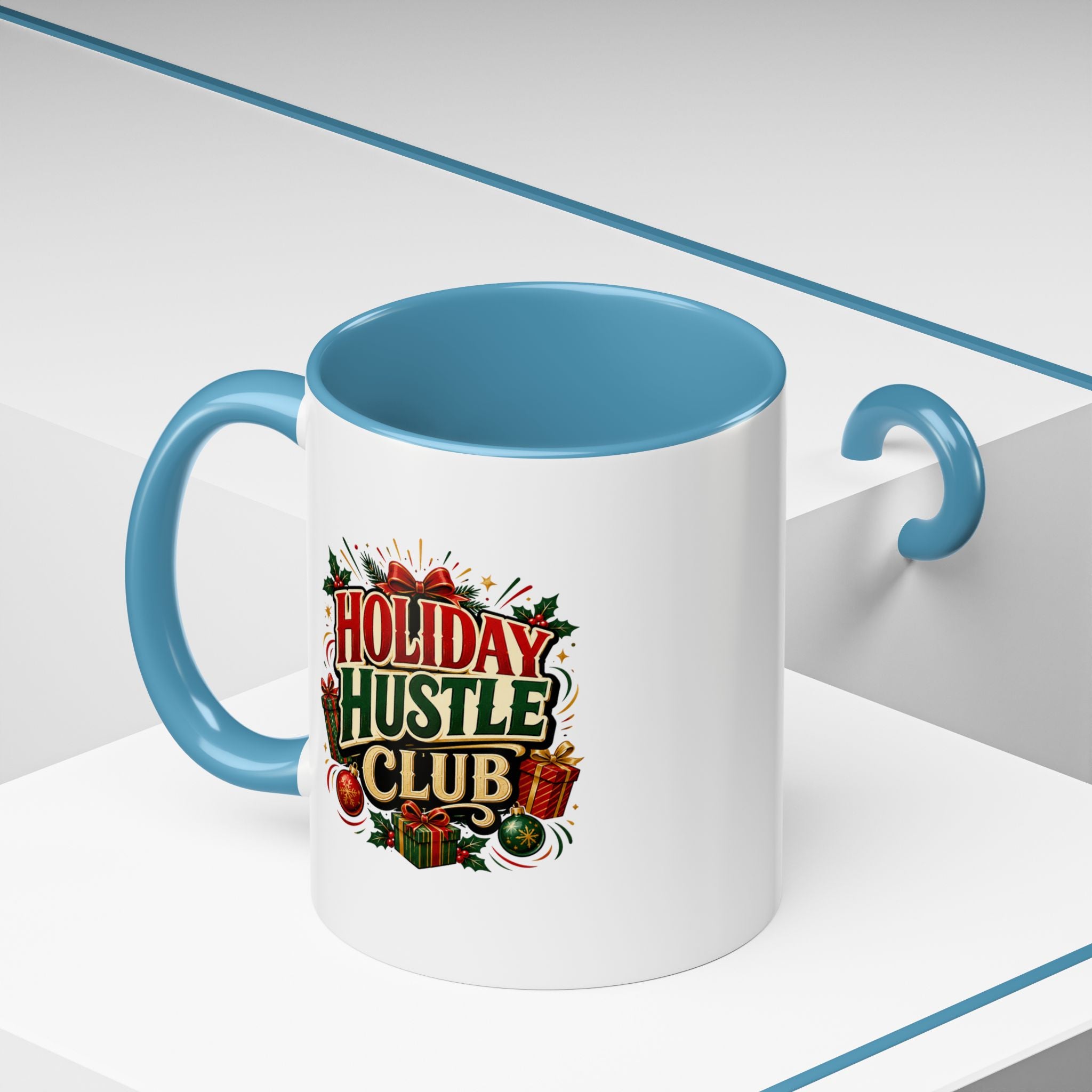 Accent Coffee Mug Holiday Hustle Club