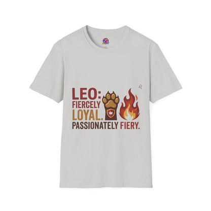 Leo Zodiac T-Shirt — Fiercely Loyal, Passionately Fiery Tee