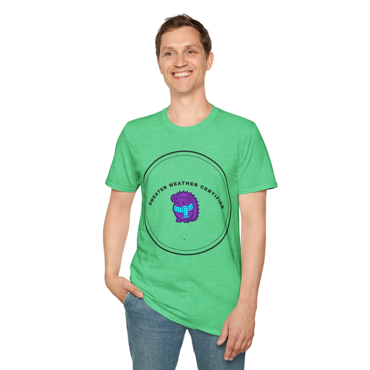 “Water Weather Certified” Graphic T-Shirt — Cute Purple Monster Badge Tee - Trending Now - September 2026