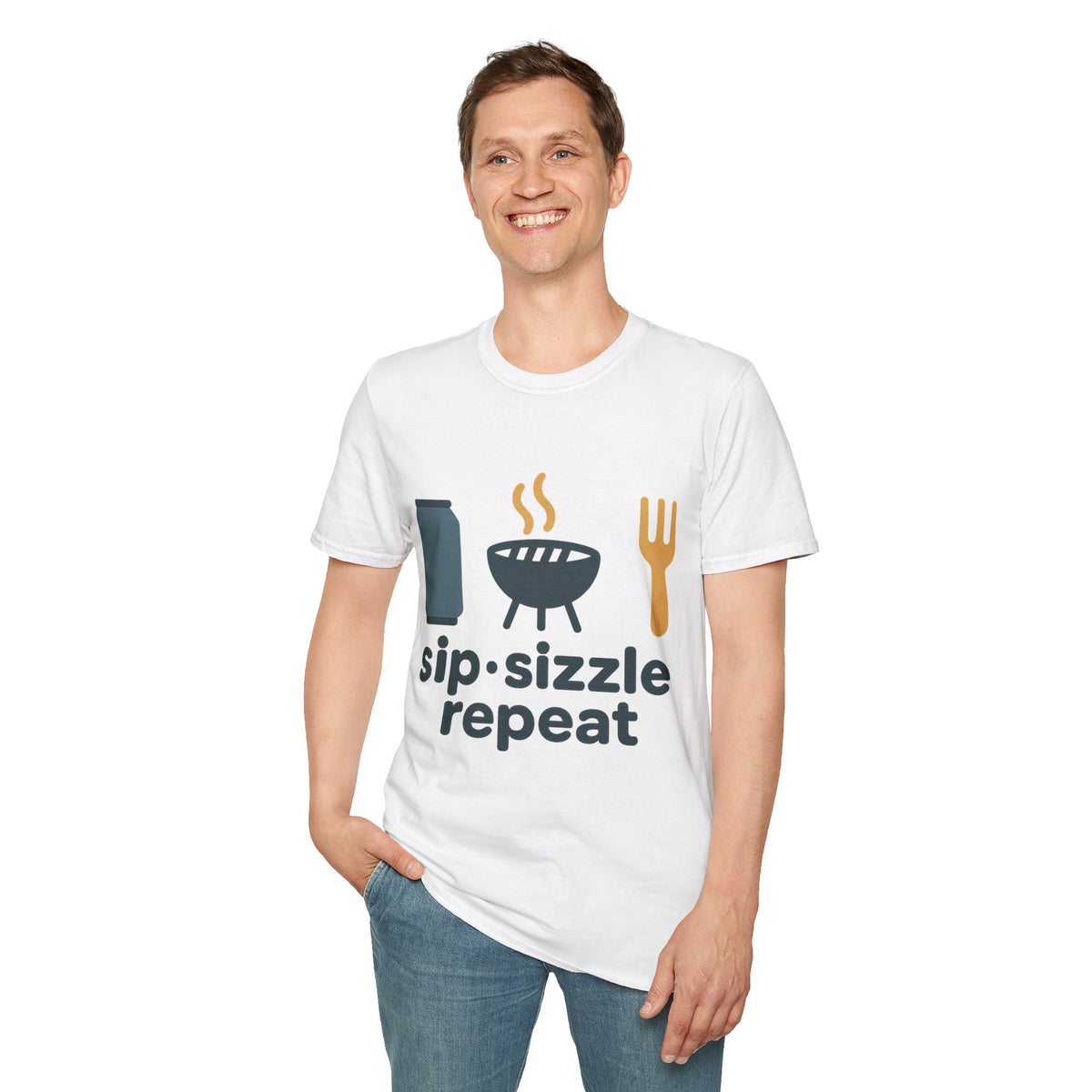 Coffee Break T‑Shirt — "Sip. Inside. Repeat." Minimalist Barista Tee - Trending Now - August 2026
