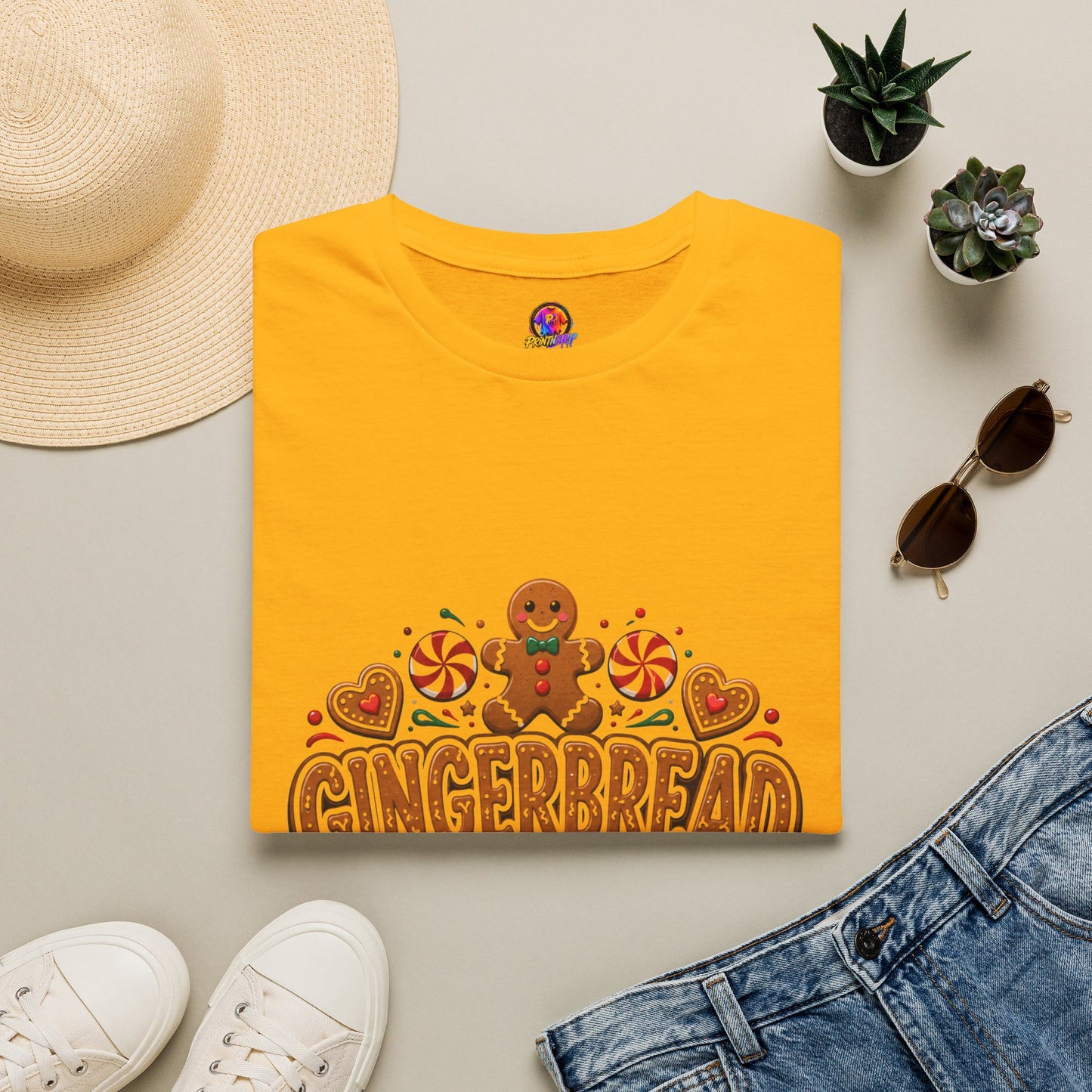 Gingerbread Gang T-Shirt — Cute Holiday Cookie Graphic Tee