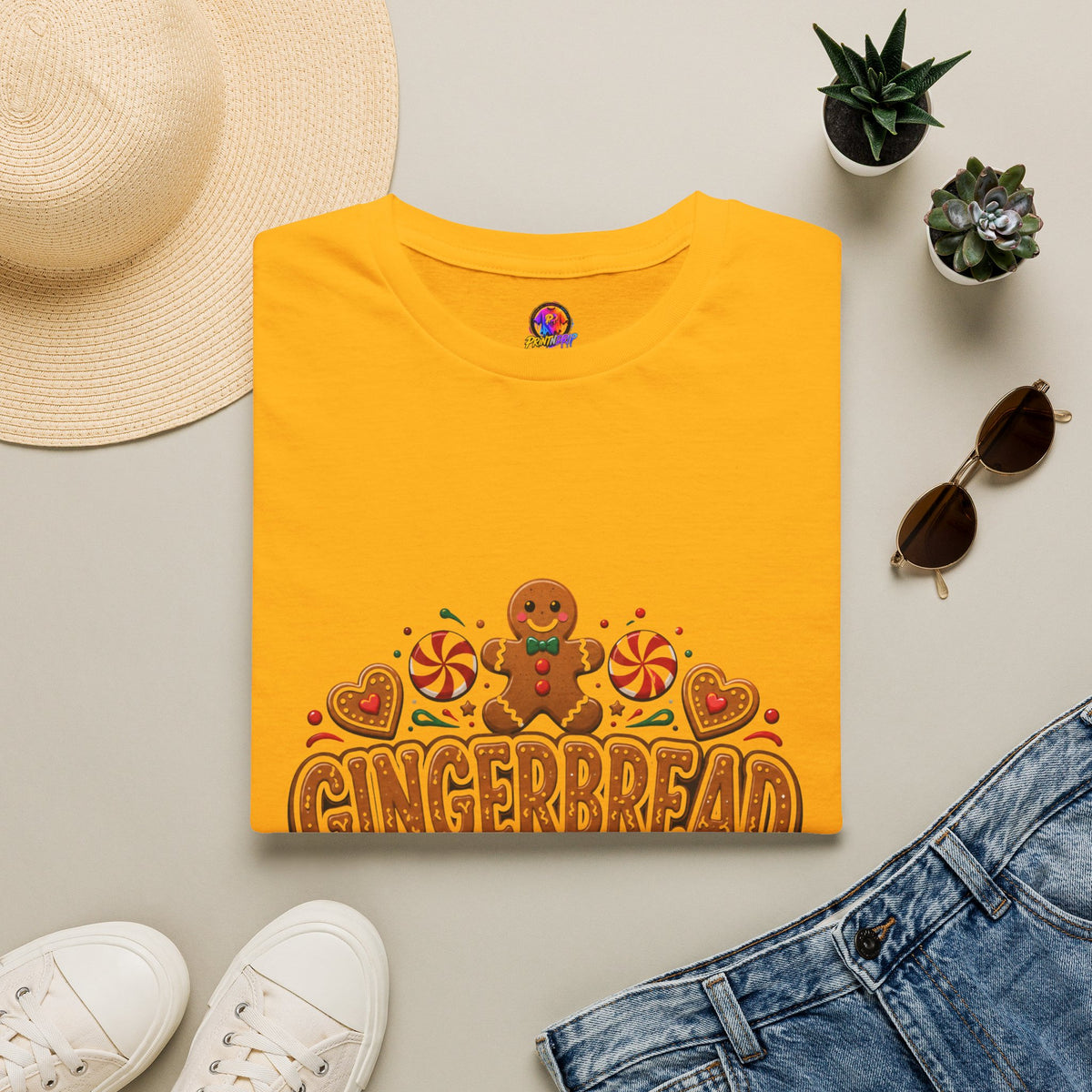 Gingerbread Gang T-Shirt — Cute Holiday Cookie Graphic Tee
