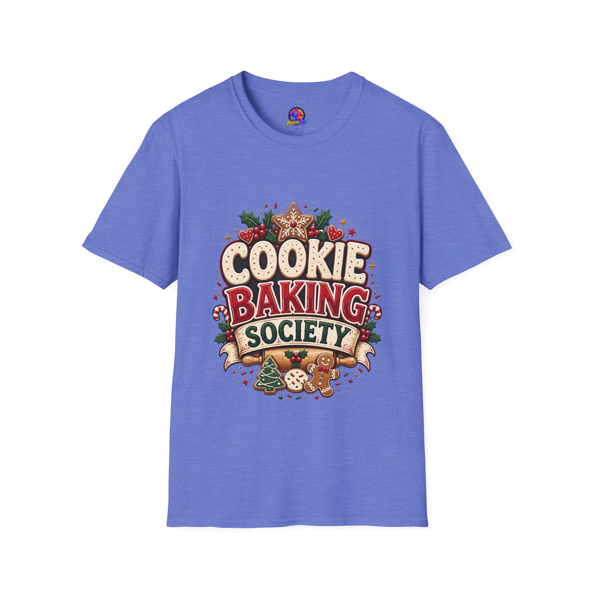 Cookie Baking Society T-Shirt — Holiday Baking Graphic Tee