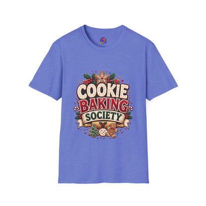 Cookie Baking Society T-Shirt — Holiday Baking Graphic Tee