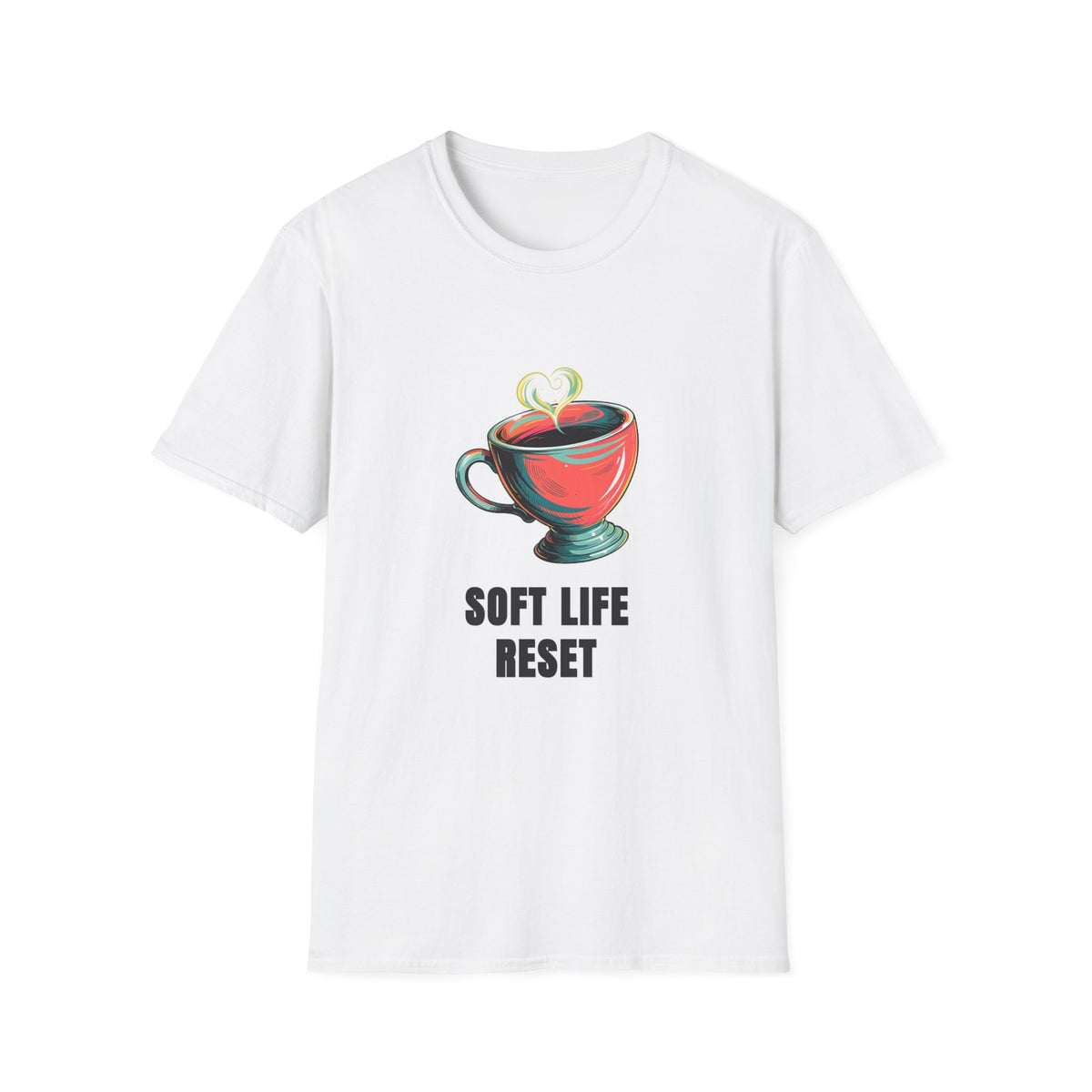 Soft Life Reset T‑Shirt — Coffee Cup Graphic Tee - Trending Now - August 2026