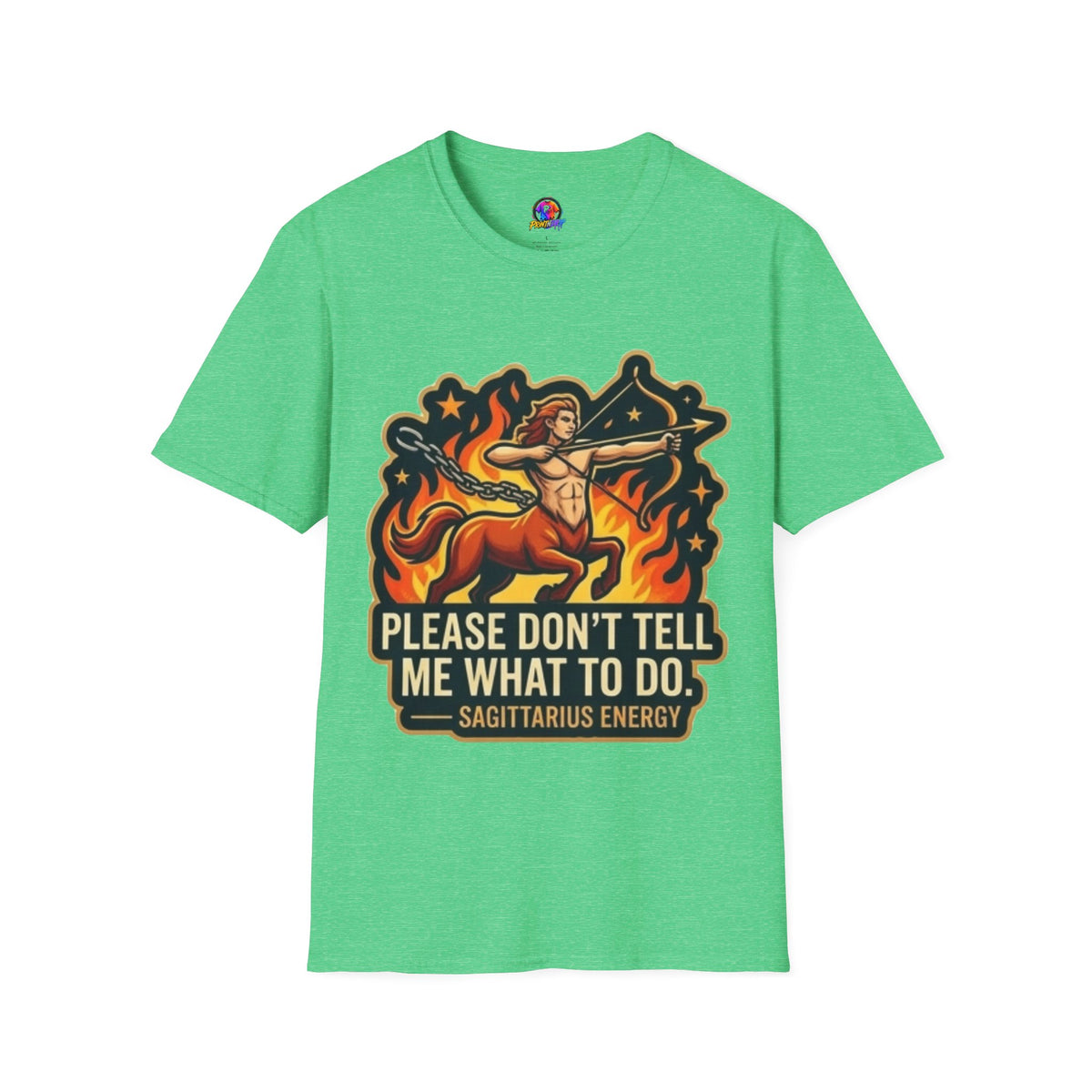 Sagittarius Archer T-Shirt — "Please Don't Tell Me What To Do" Zodiac Graphic
