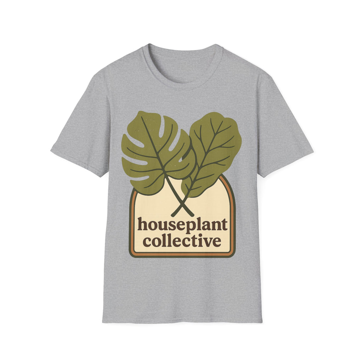 Houseplant Collective T-Shirt — Green Monstera Leaf Plant Lover Tee - Trending Now - September 2026