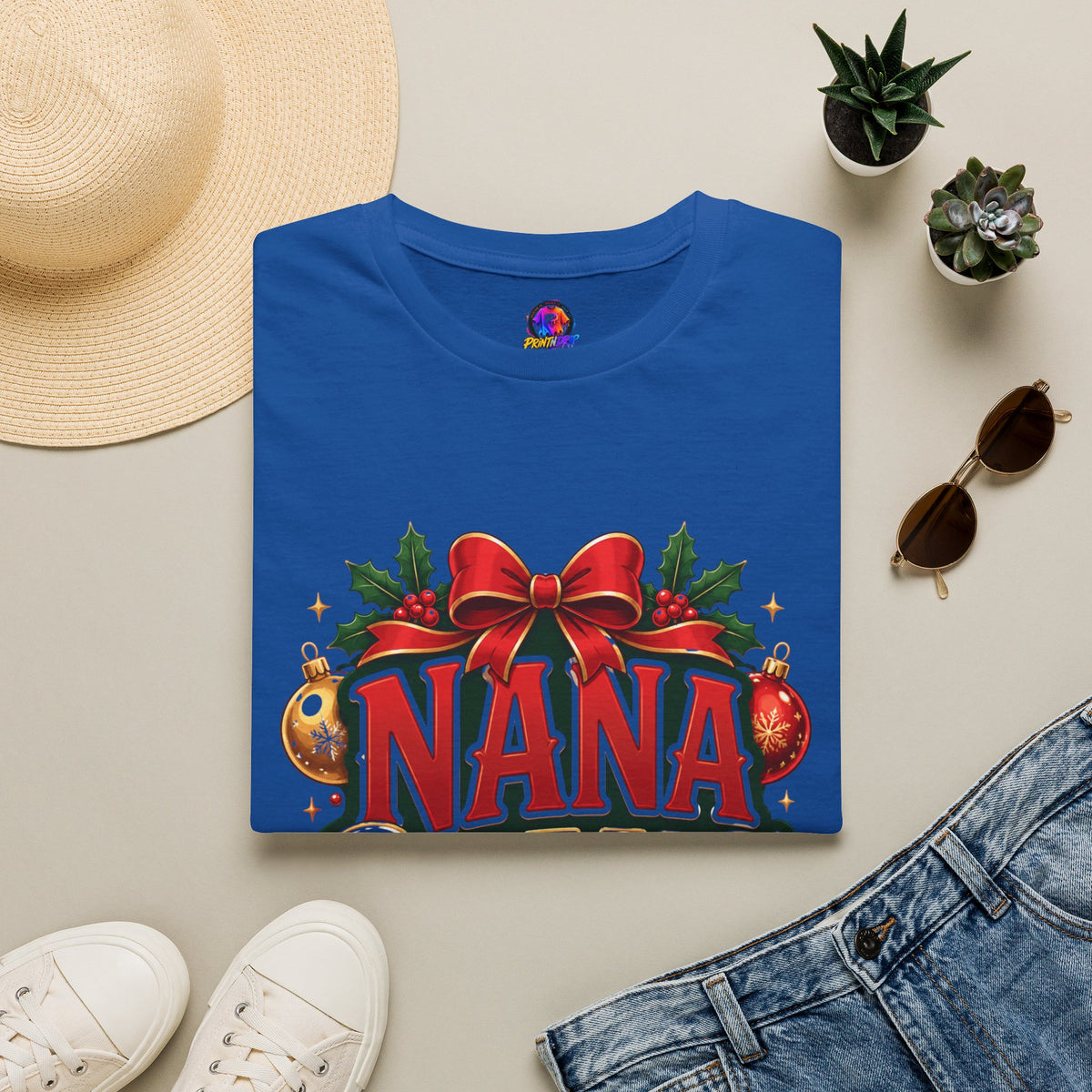 Nana Claus Christmas Tee — Festive Holiday Grandma T-Shirt