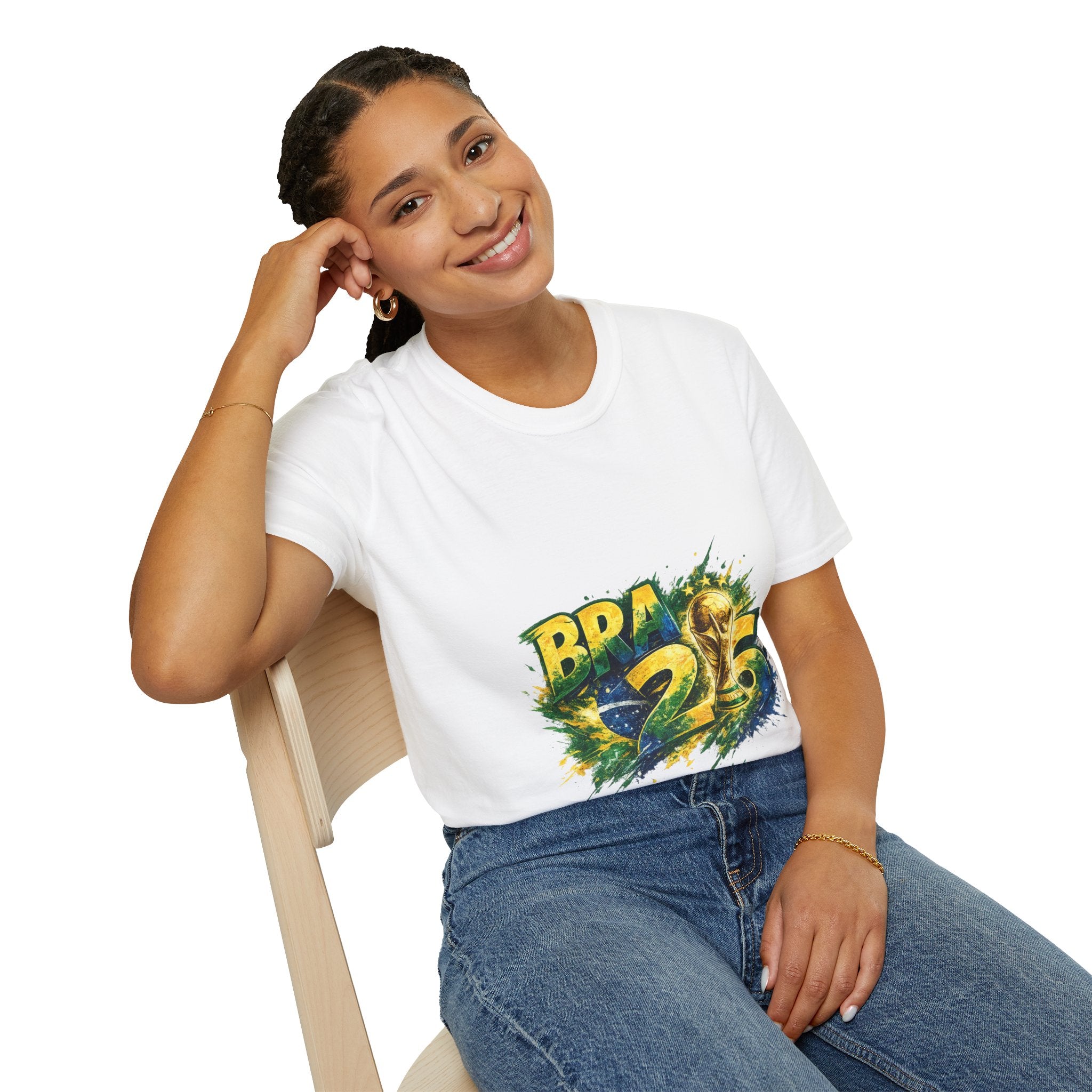 Brazil 25 T‑Shirt — Brazil Soccer World Cup Graphic Tee