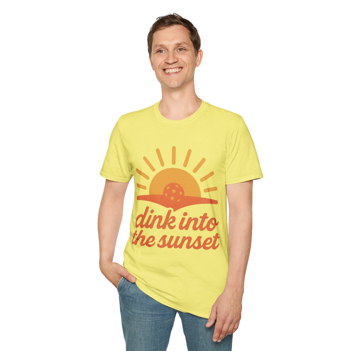 Sunset Graphic T-Shirt — "Drink Into the Sunset" Retro Sun Tee - Trending Now - September 2026