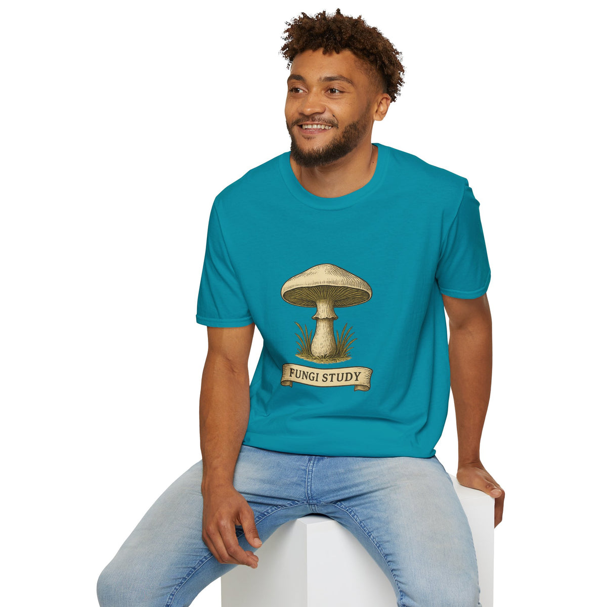Mushroom Study T‑Shirt — Botanical Vintage Mushroom Illustration Tee - Trending Now - August 2026