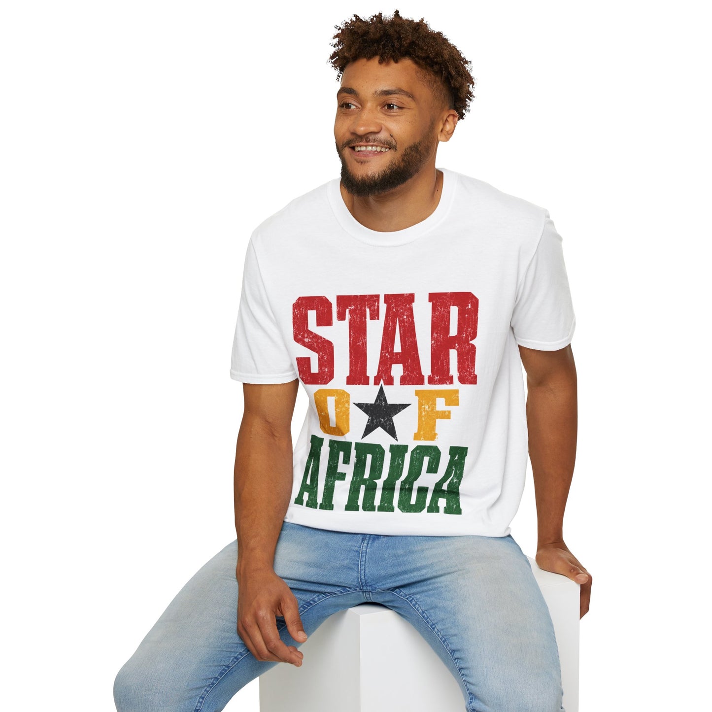 Ghana Star of Africa T-Shirt — Retro Pan-African Graphic Tee