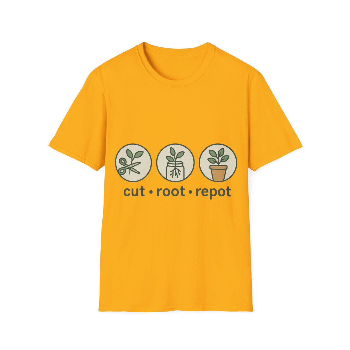 Herbal Icons T‑Shirt — Sage, Mint & Chamomile Plant Symbols Tee - Trending Now - September 2026