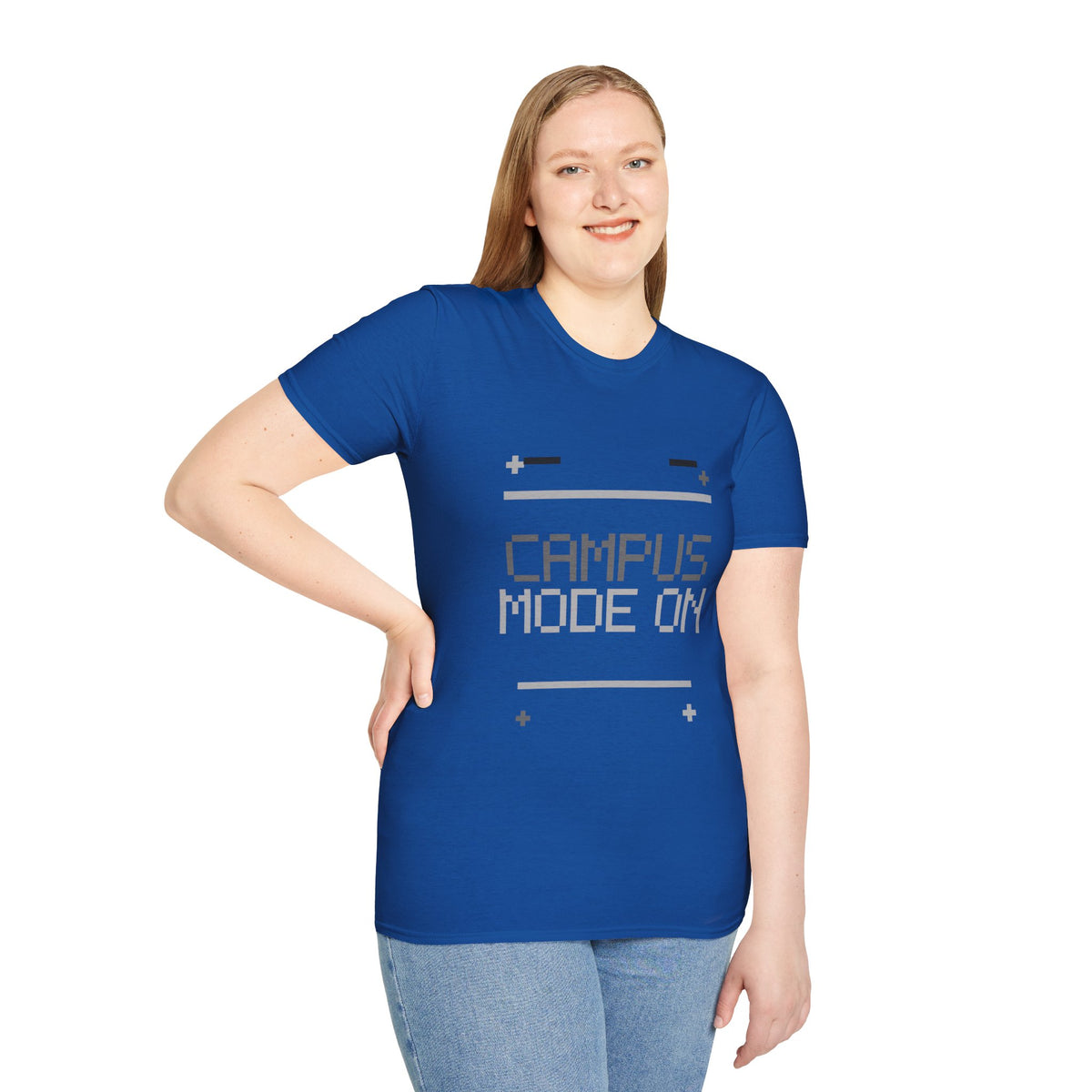 Campus Mode On T-Shirt — Retro Pixel Student Tee - Trending Now - August 2026