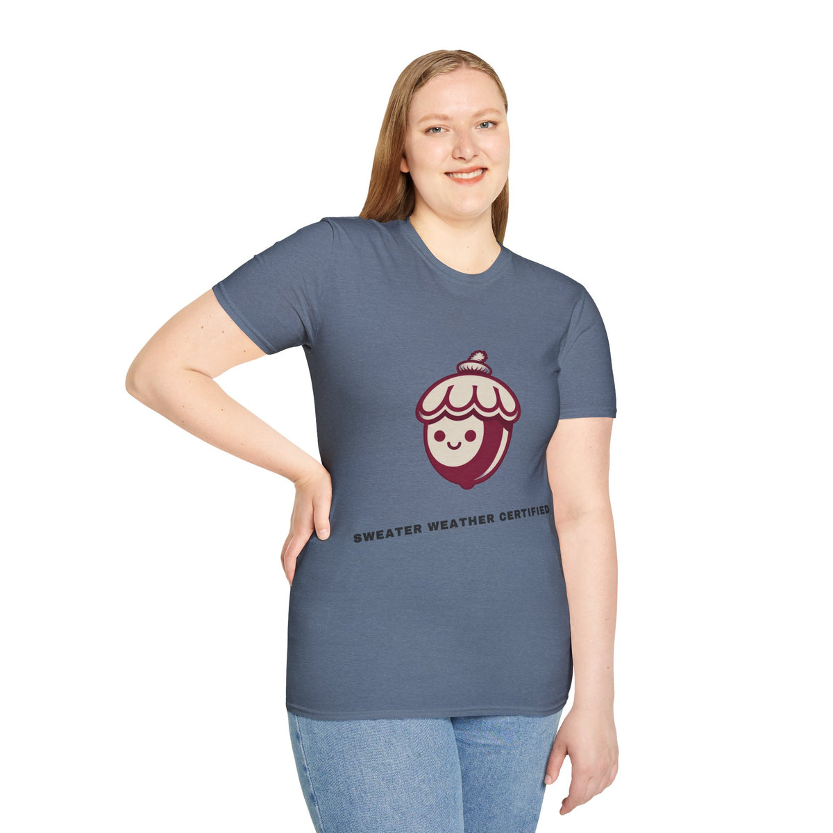 Beanie Buddy Graphic Tee — 'Sweater Weather Certified' Cute Winter Shirt - Trending Now - September 2026