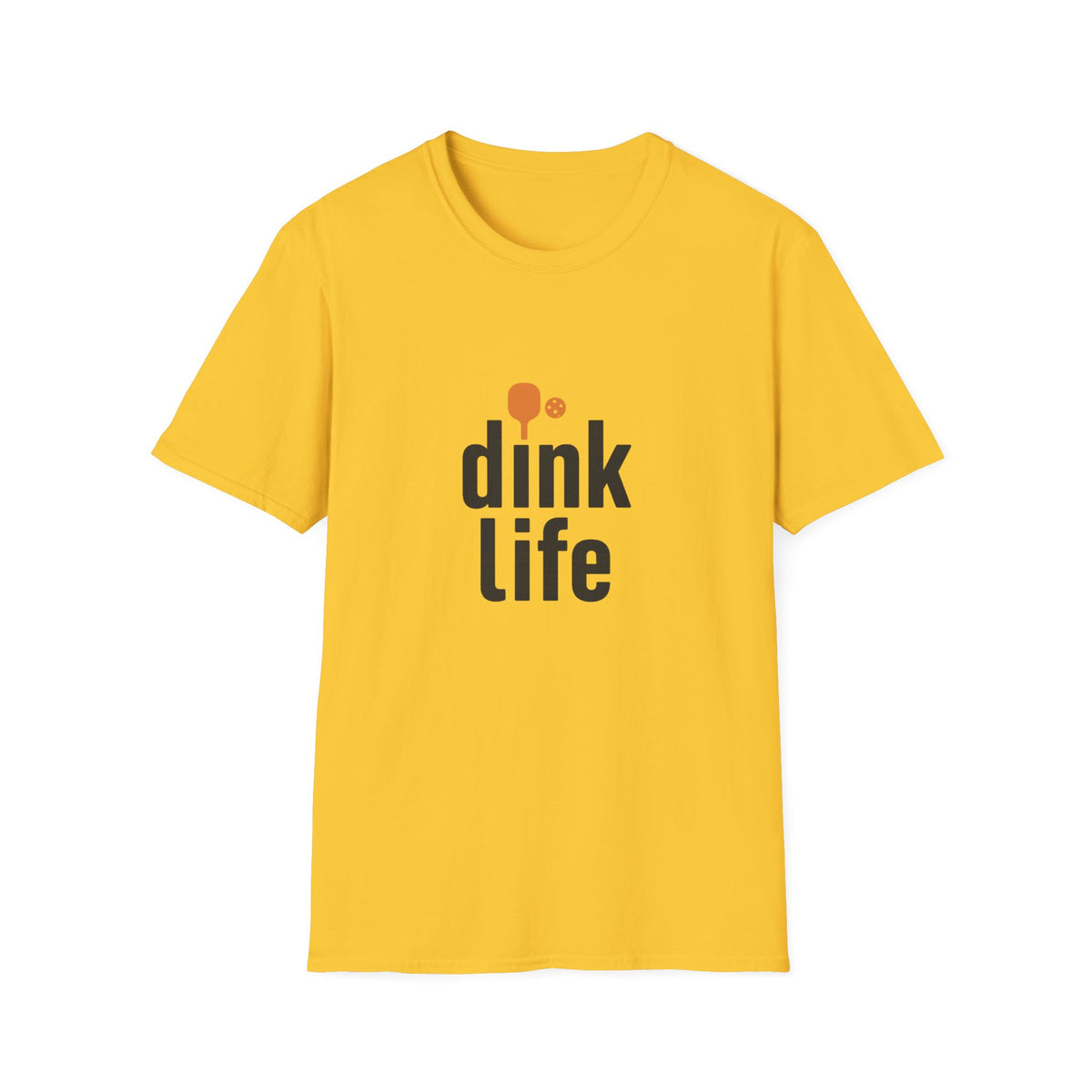 Drink Life T-Shirt — Minimal Orange Bubble Logo Tee - Trending Now - August 2026