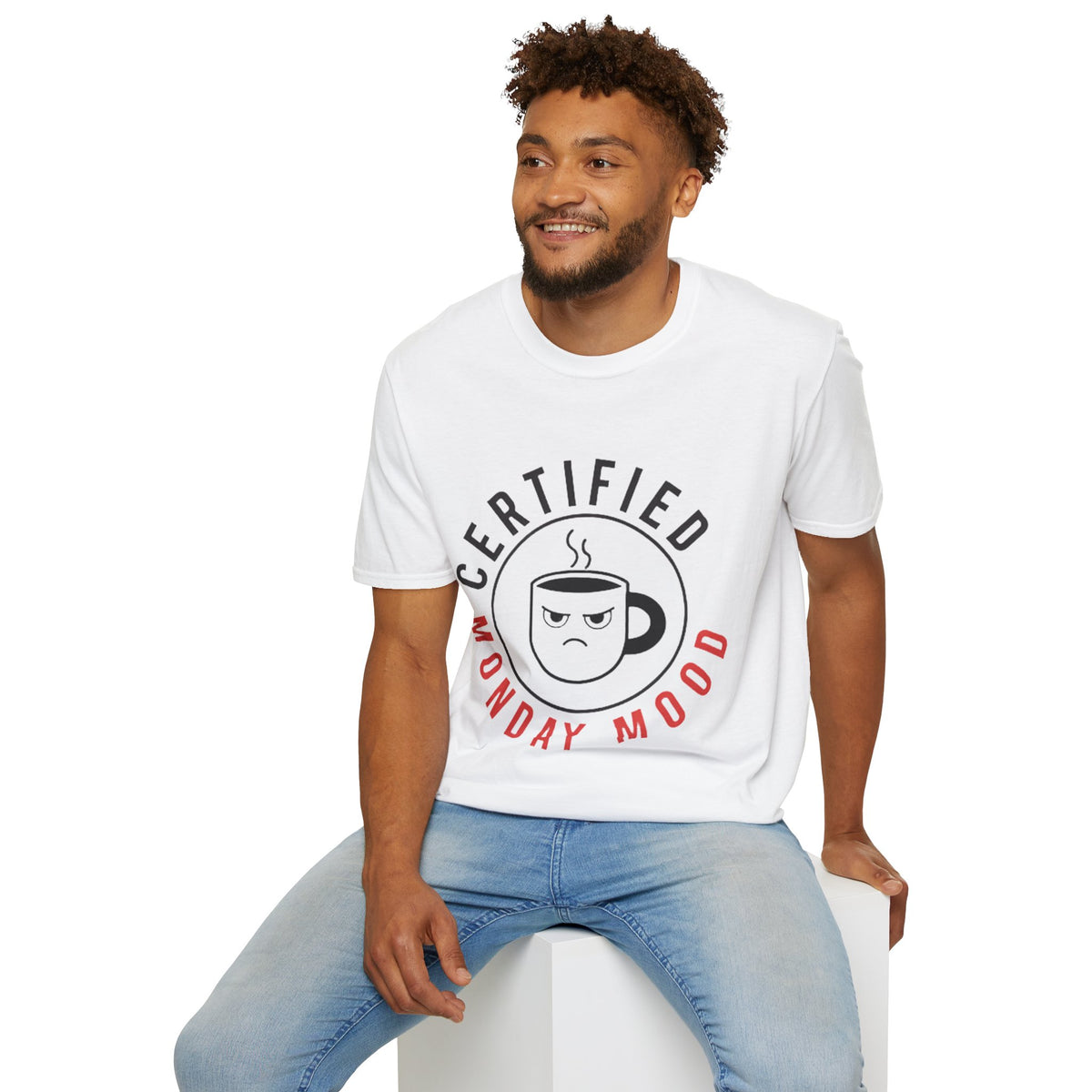 Certified Monday Mood T-Shirt — Funny Coffee Lover Tee - Trending Now - August 2026
