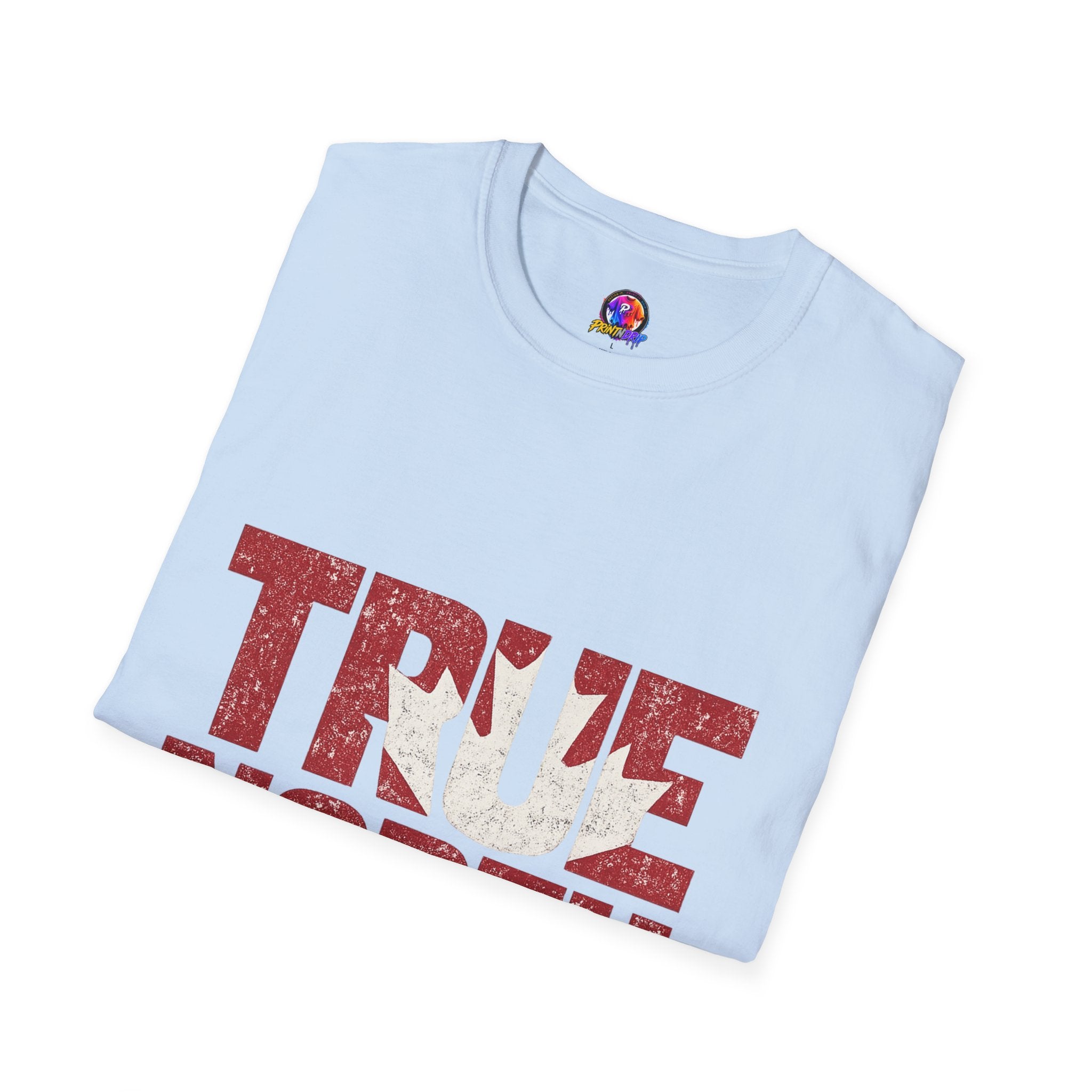 Canada True North Football T-Shirt — Vintage Canadian Leafs Sports Tee