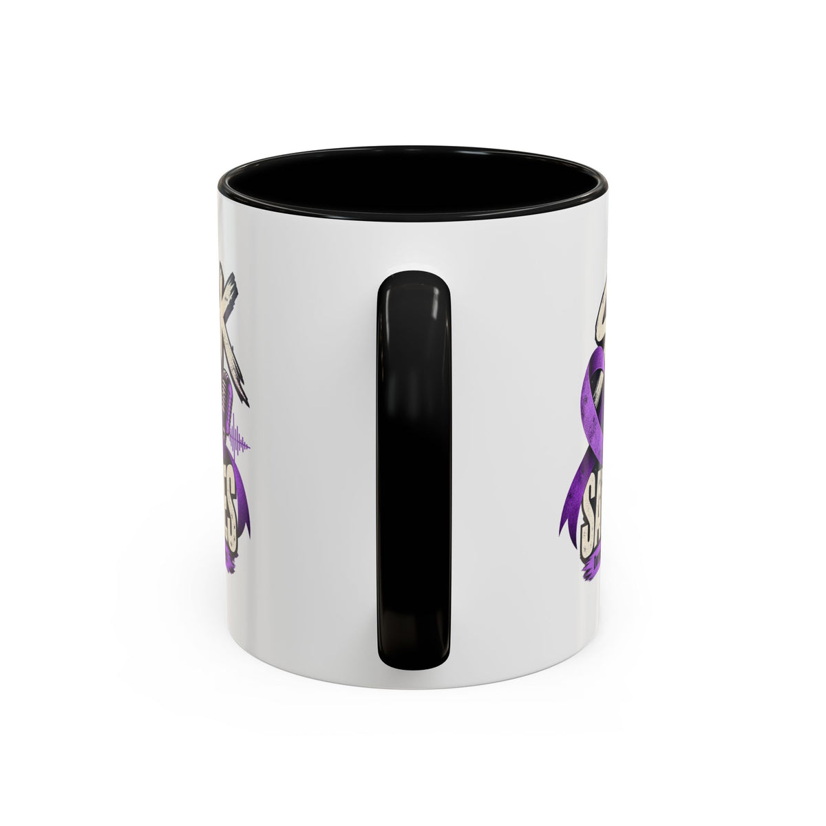 Speak Up Save Lives Domestic Violence Awareness Coffee Mug