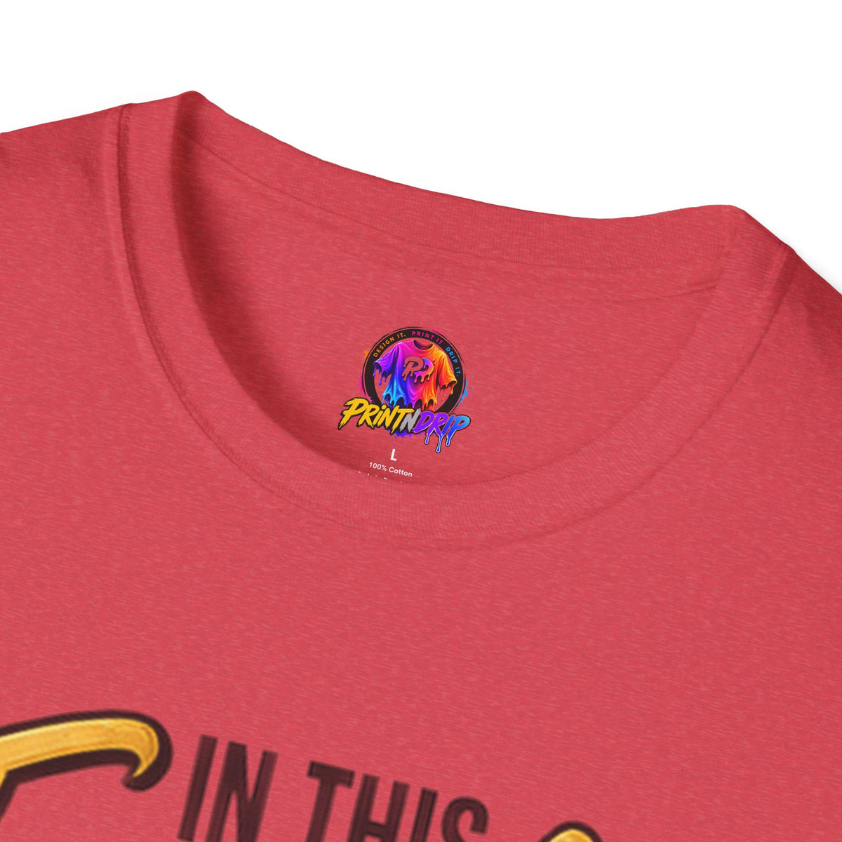 Childhood Cancer Awareness T-Shirt — "In This Family No One Fights Alone"