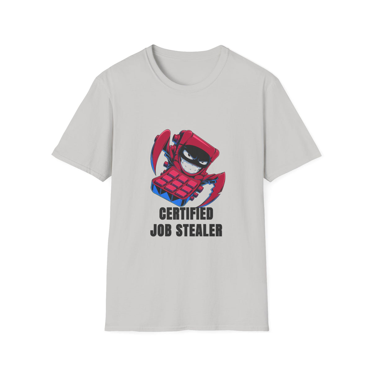 Certified Job Stealer T-Shirt — Funny Cartoon Ninja Heist Tee - Trending Now - August 2026
