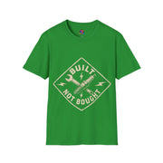 Built Not Bought T-Shirt — Vintage Mechanic Auto Repair Tee